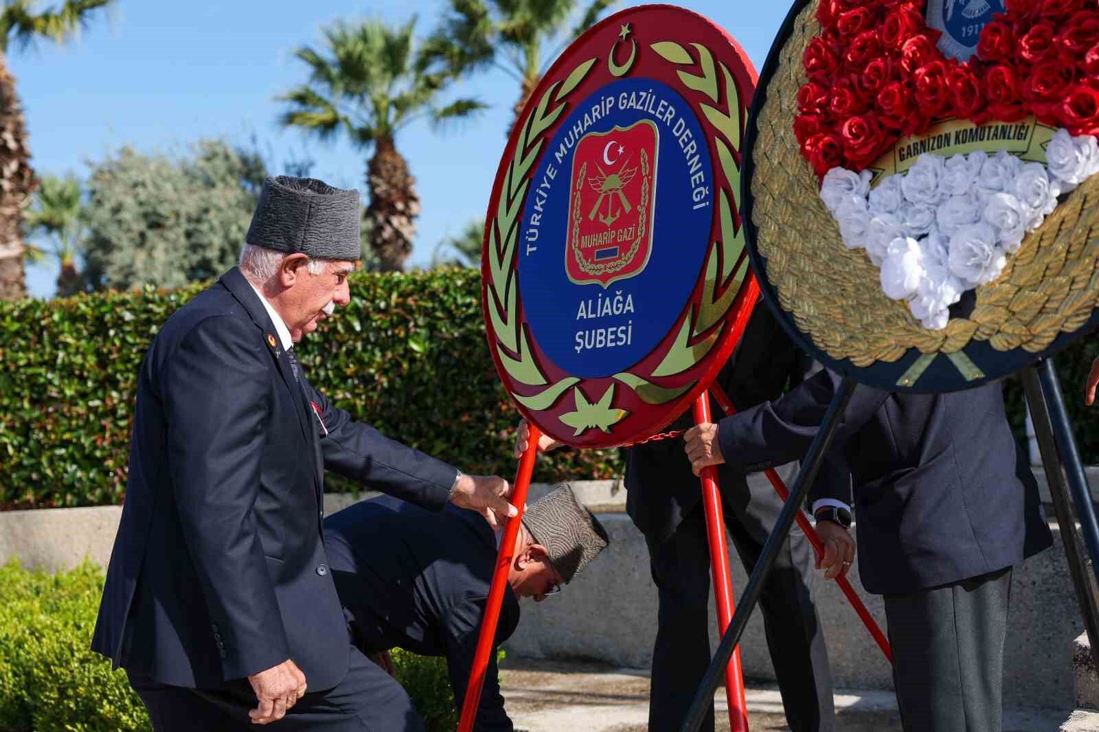 Aliağa'da '19 Eylül Gaziler Günü' kutlandı