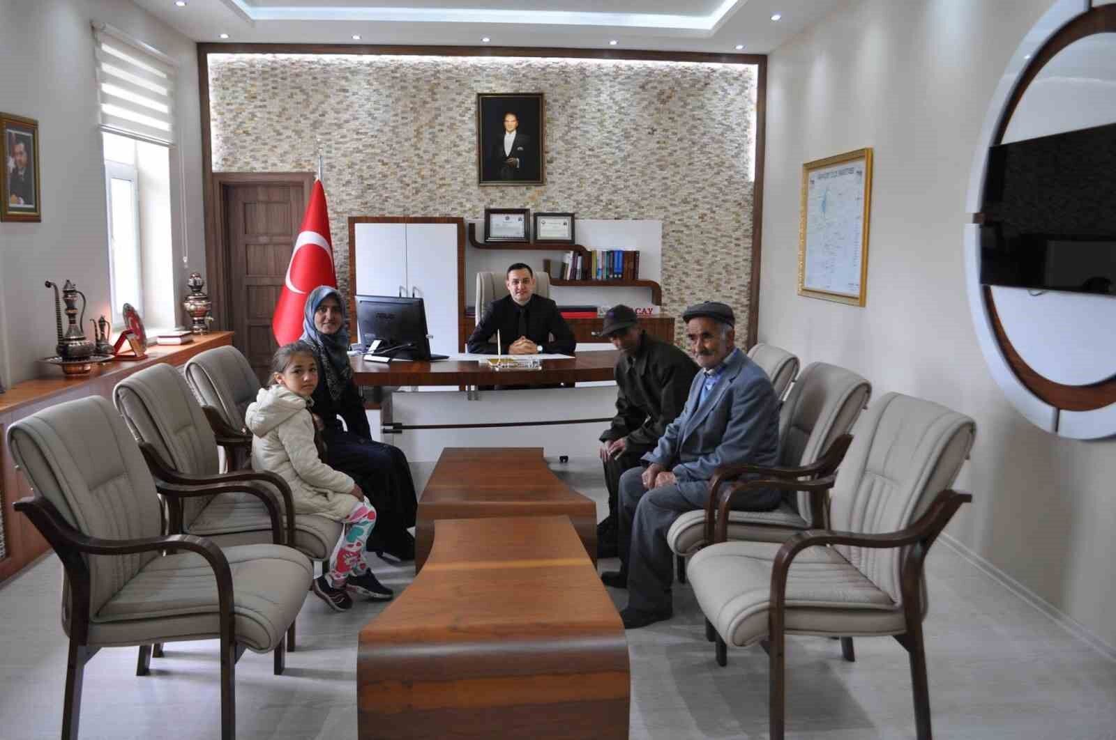 Arpaçay'da askerlik hayali temsili yemin töreniyle gerçeğe dönüştü