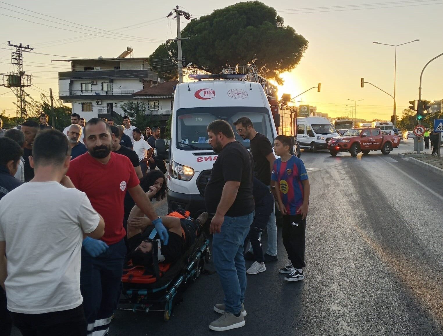 Aydın'da trafik kazası: 10 yaralı