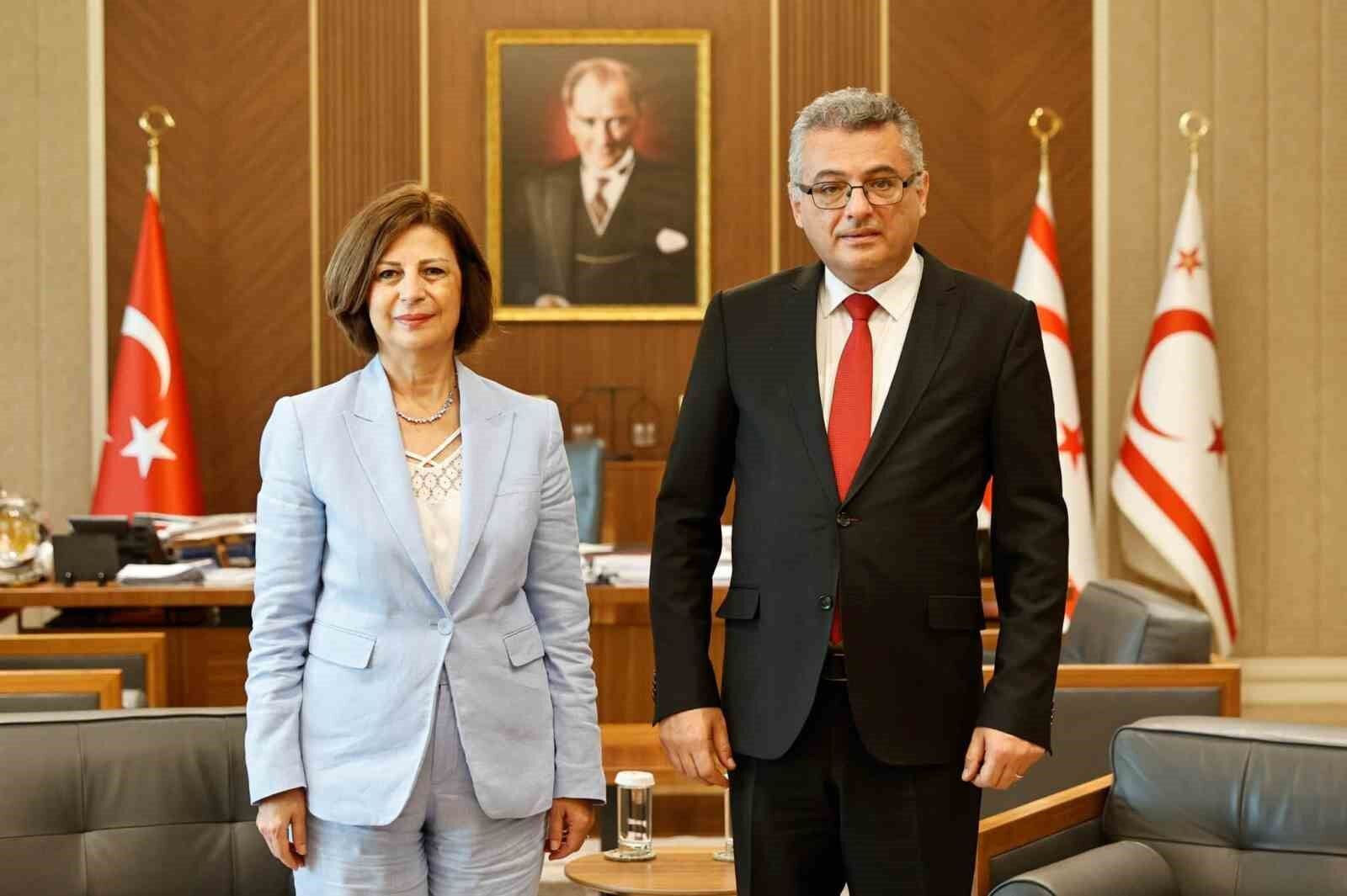 Başkan Ünlüce'den KKTC'de dostluk temasları