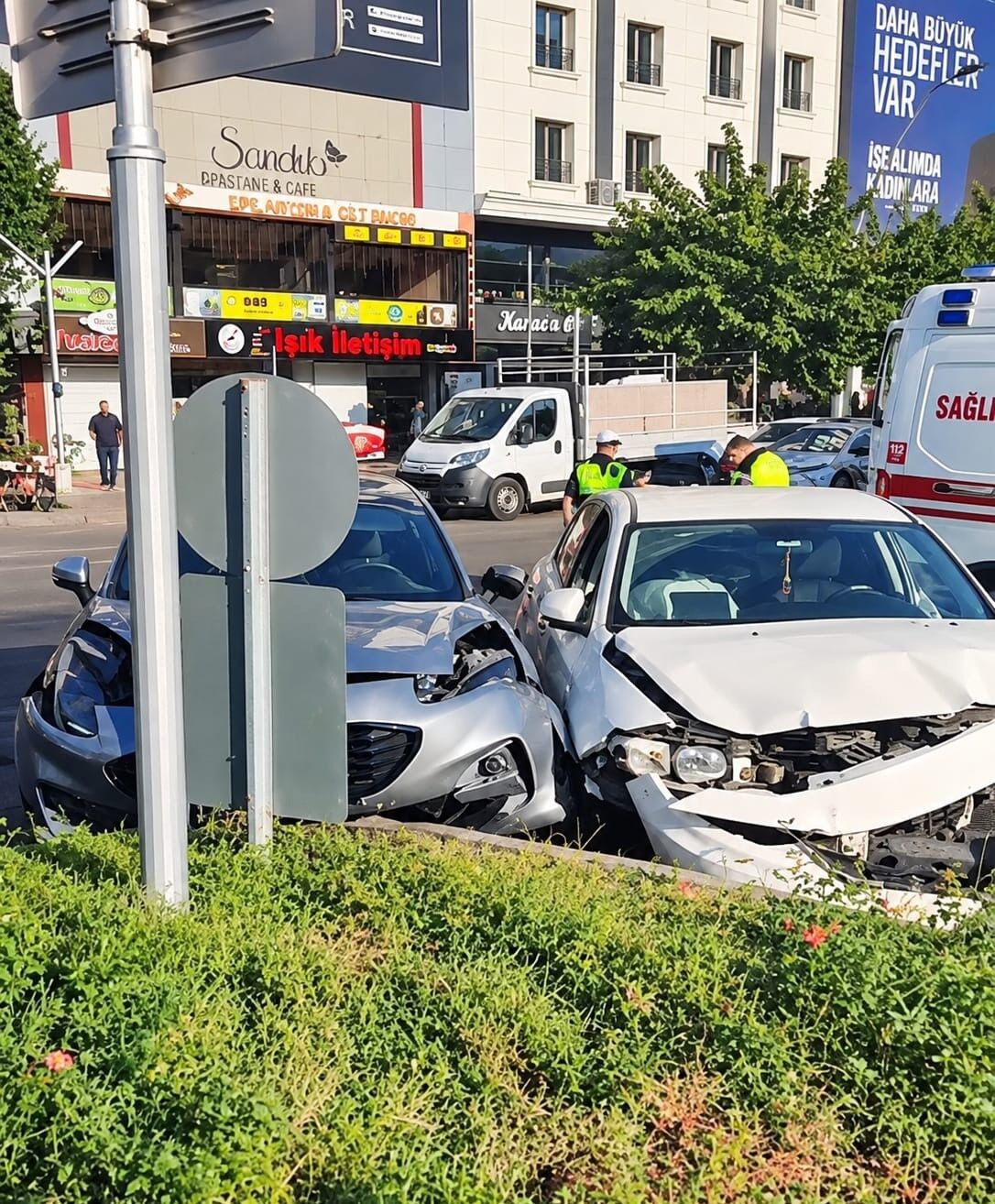 Batman'da trafik kazası: 1 yaralı