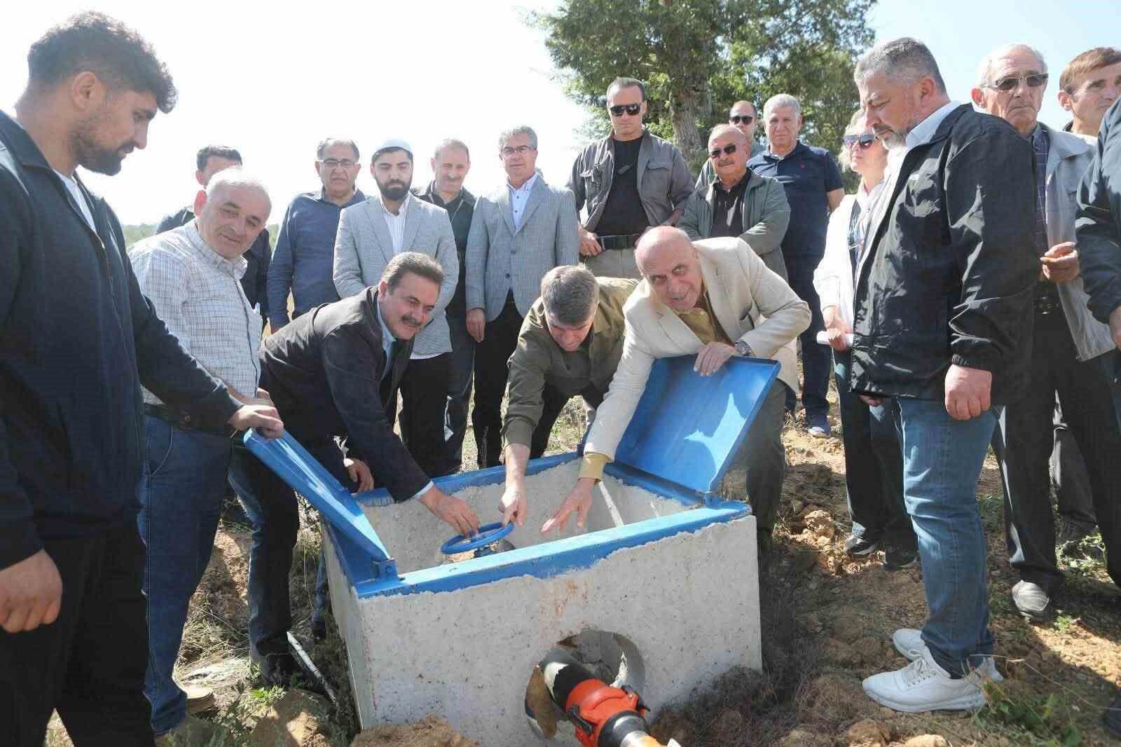 Beldağ köyüne basınçlı sulama tesisi