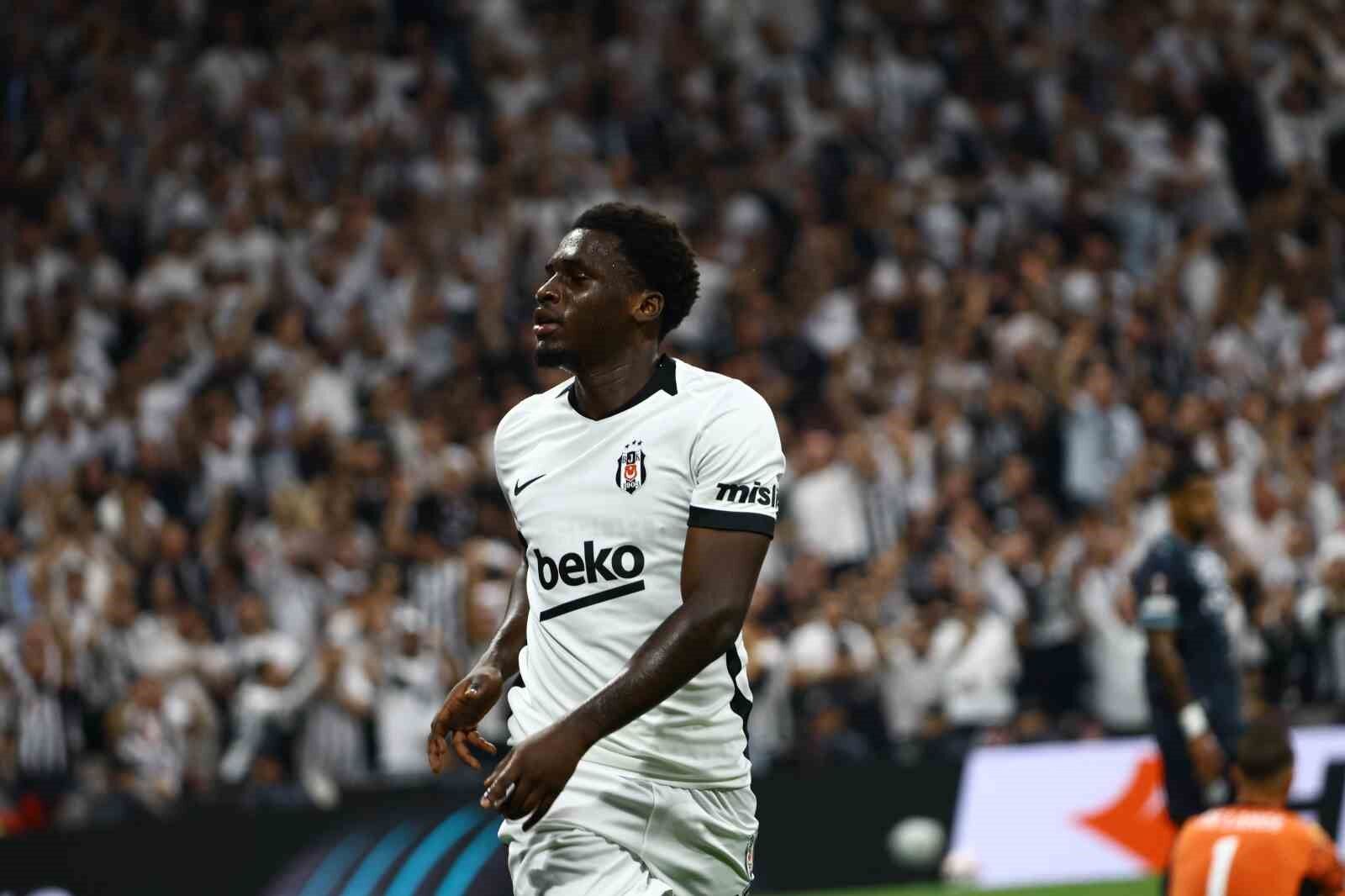 Beşiktaş'ta Ernest Poku ilk golünü attı