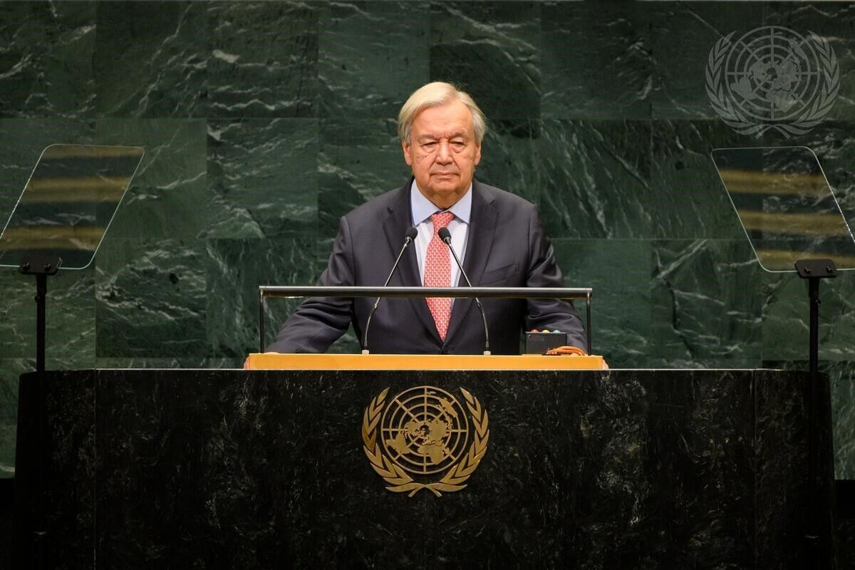 BM Genel Sekreteri Guterres son kez Genel Kurul'a hitap etti