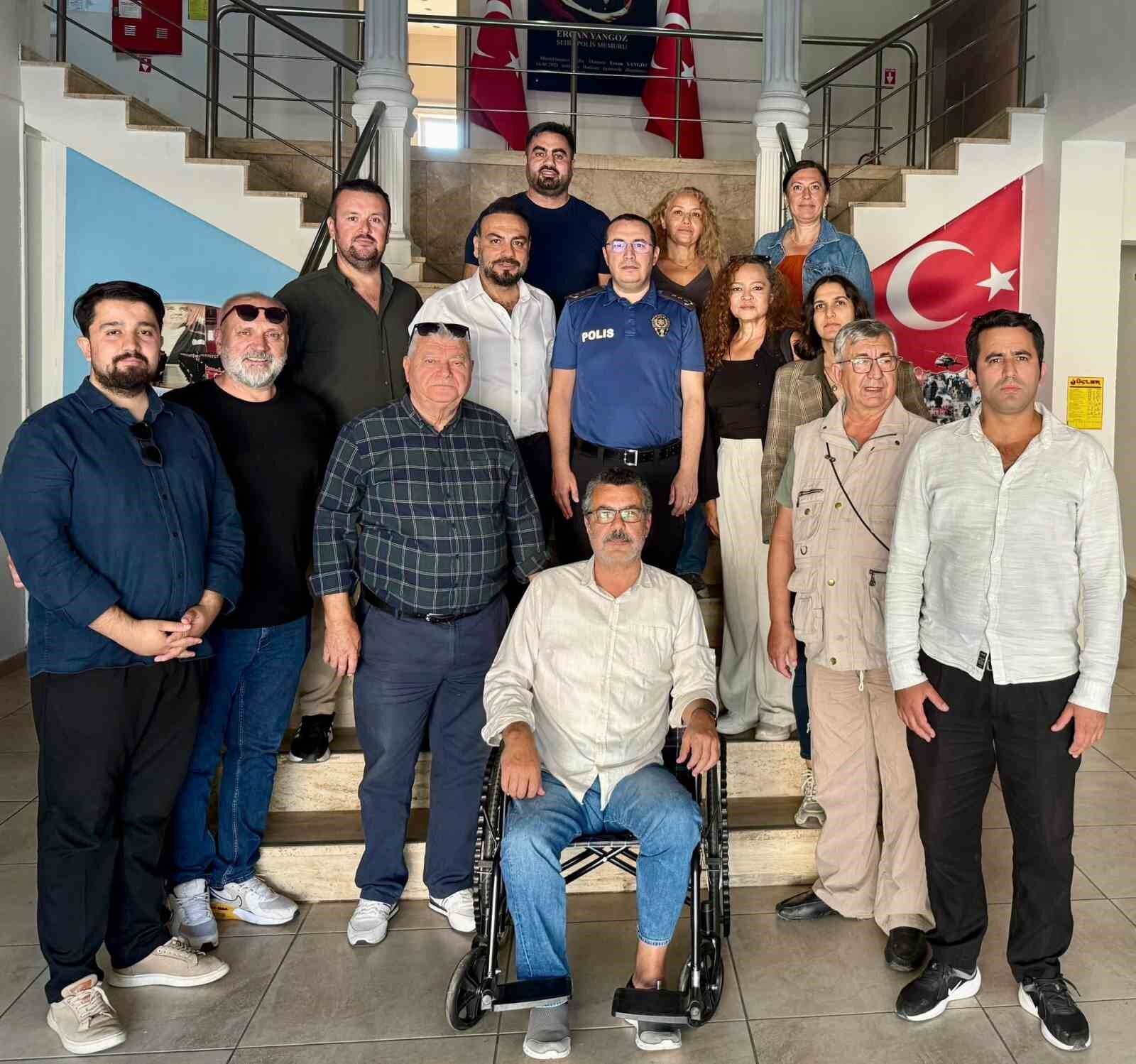 Bodrum Emniyet Müdürü Gökmen gazetecileri ağırladı