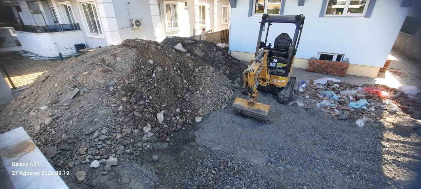 Burhaniye'de Kur'an Kursuna çevre düzenlemesi