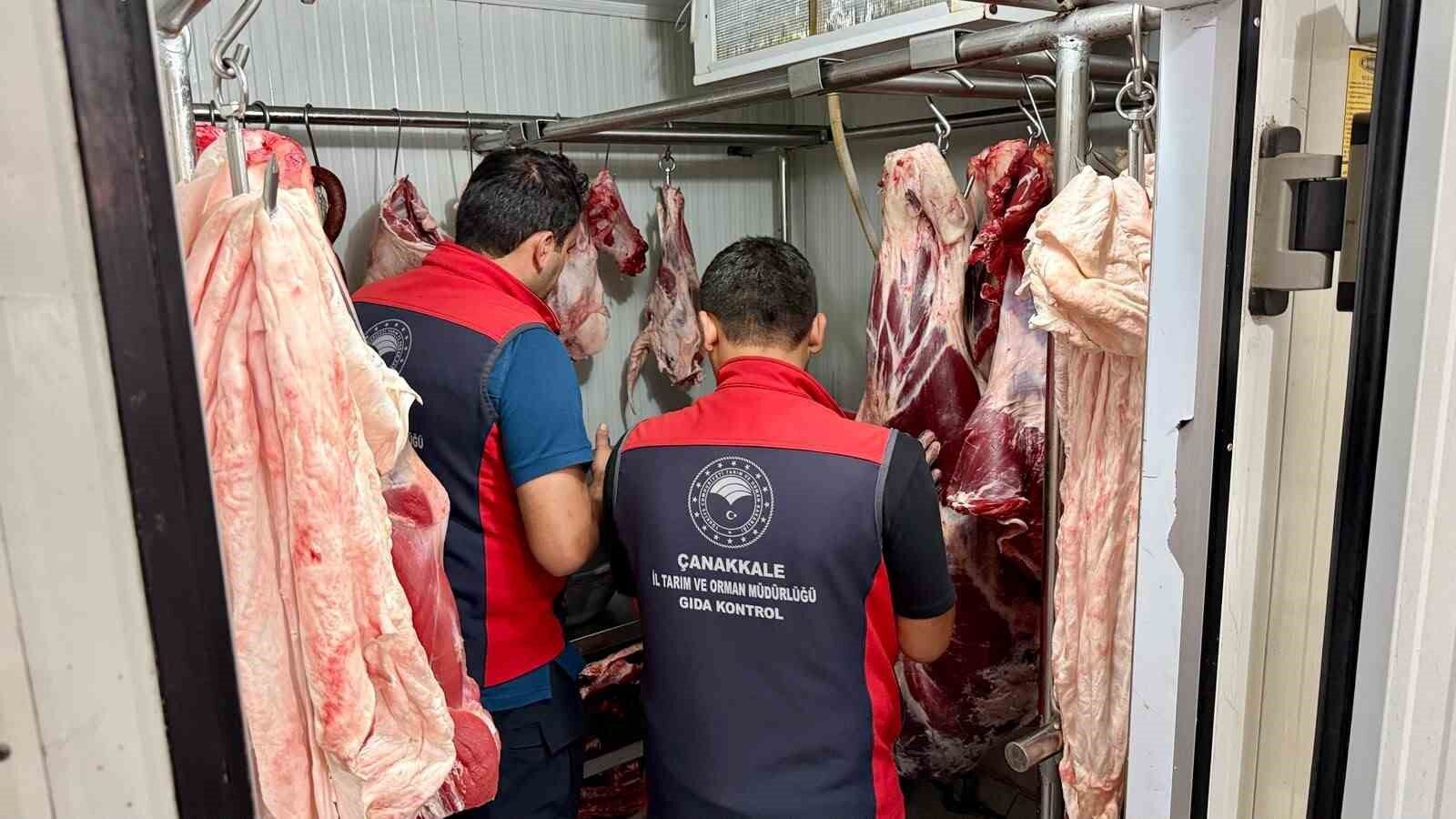 Çan'da Tarım Müdürlüğü ekiplerinden işletmelere sıkı denetim