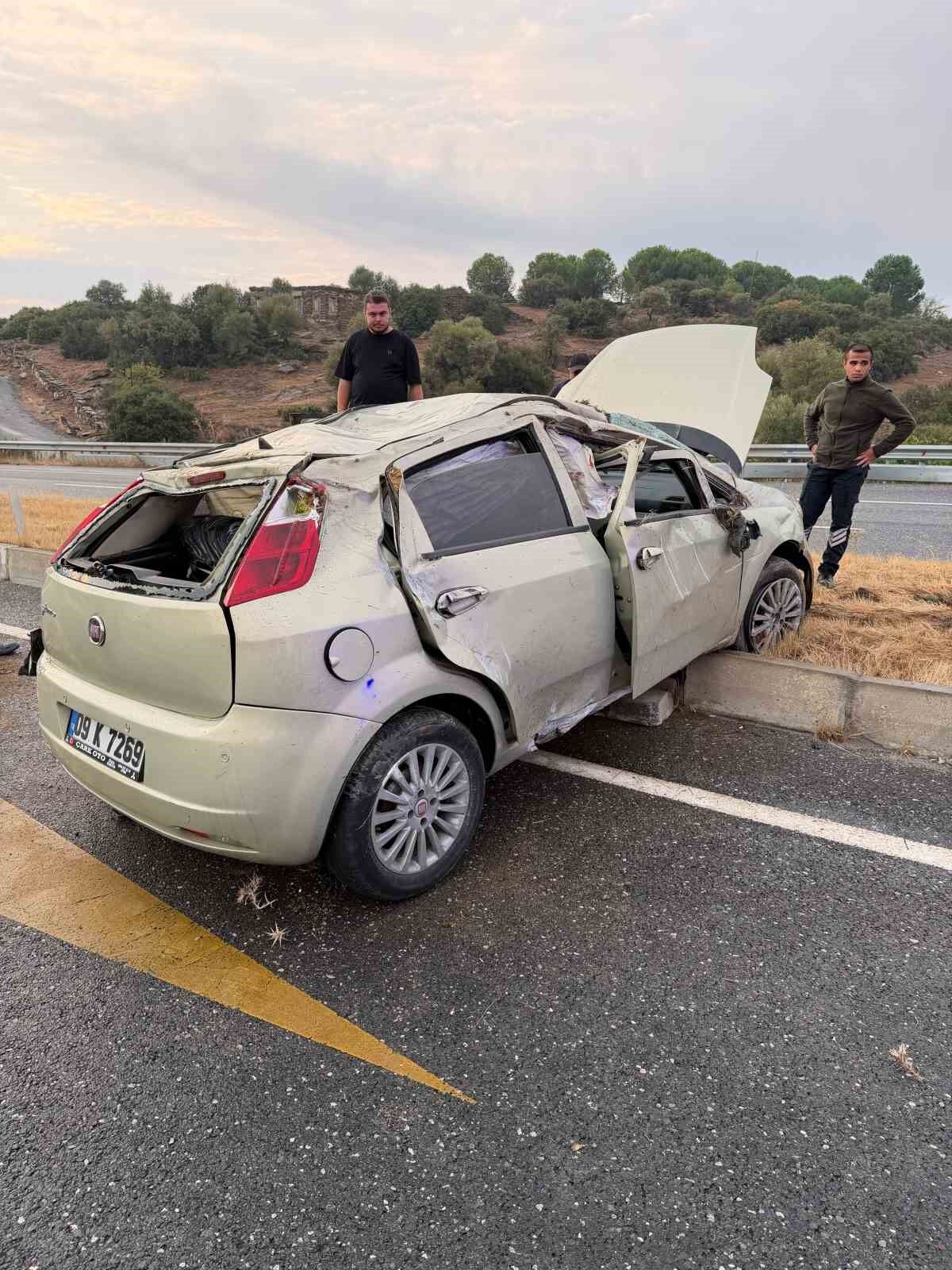 Çine'de trafik kazası: 4 yaralı