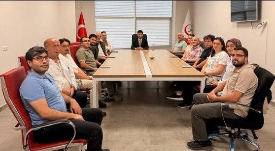Dahiliye kliniğinde değerlendirme toplantısı yapıldı