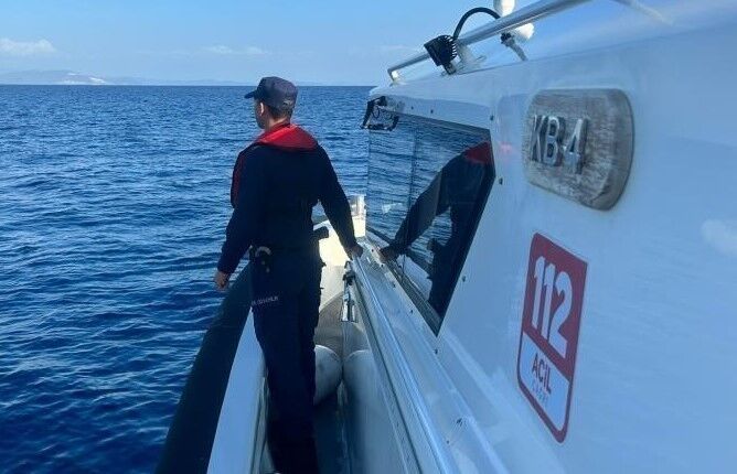 Datça'da serinlemek için denize giren yaşlı kadın boğuldu