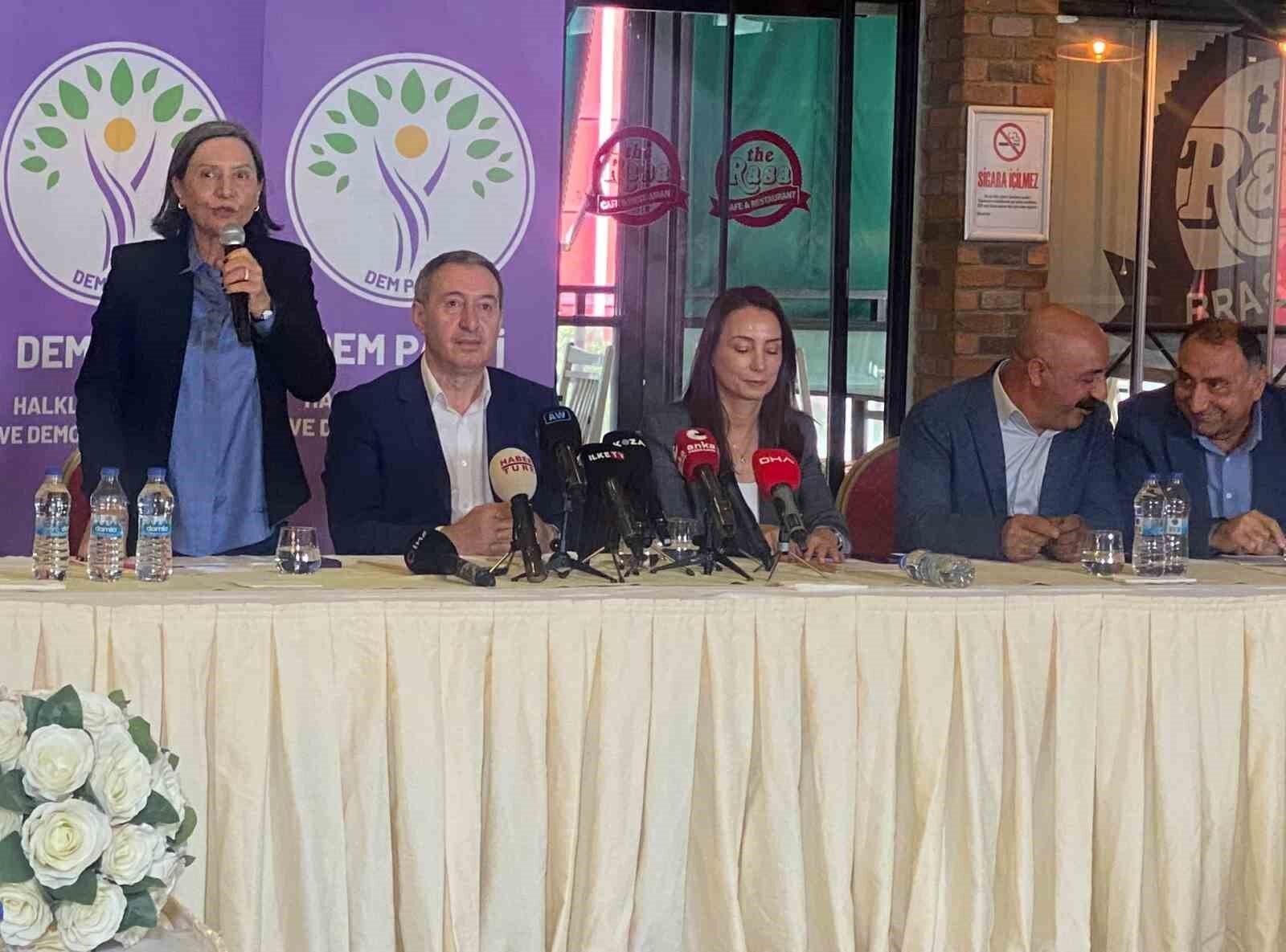 DEM Parti Genel Başkanı Bakırhan: 'Bu ülkeyi yönetmeye adayız, bu ülkeyi yönetmeye talibiz'