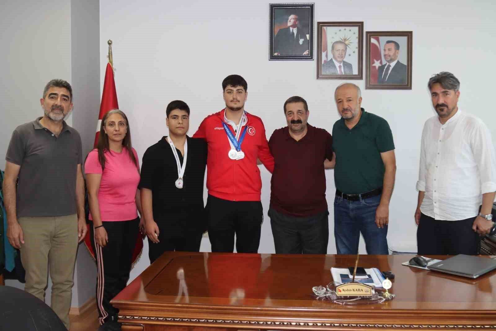 Elazığ Belediyespor sporcusu Avrupa ikinci oldu