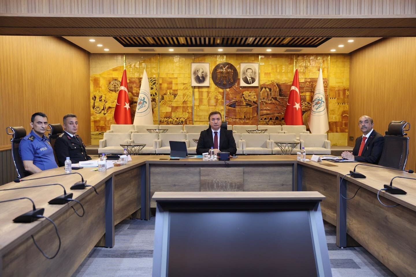 Erzincan'da 'Okul Güvenliği' toplantısı gerçekleştirildi