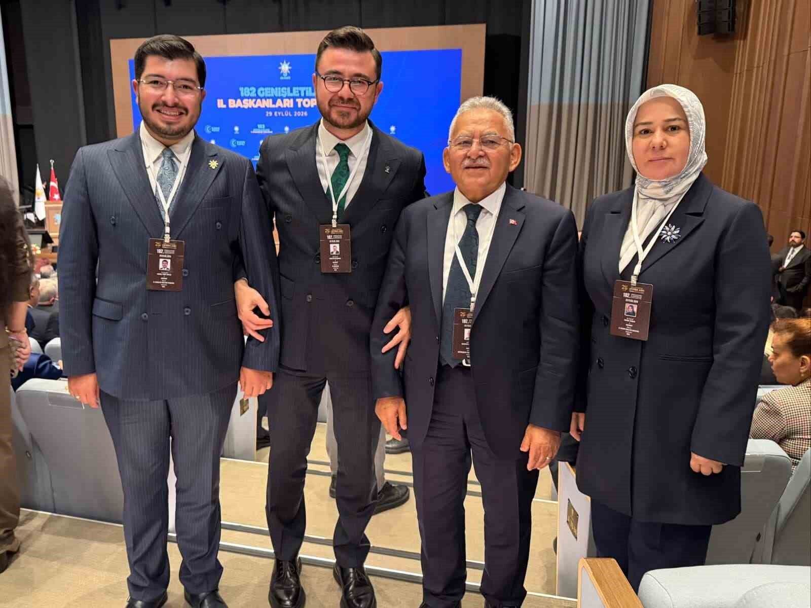 Hüseyin Okandan, 182. Genişletilmiş İl Başkanları Toplantısı'na katıldı