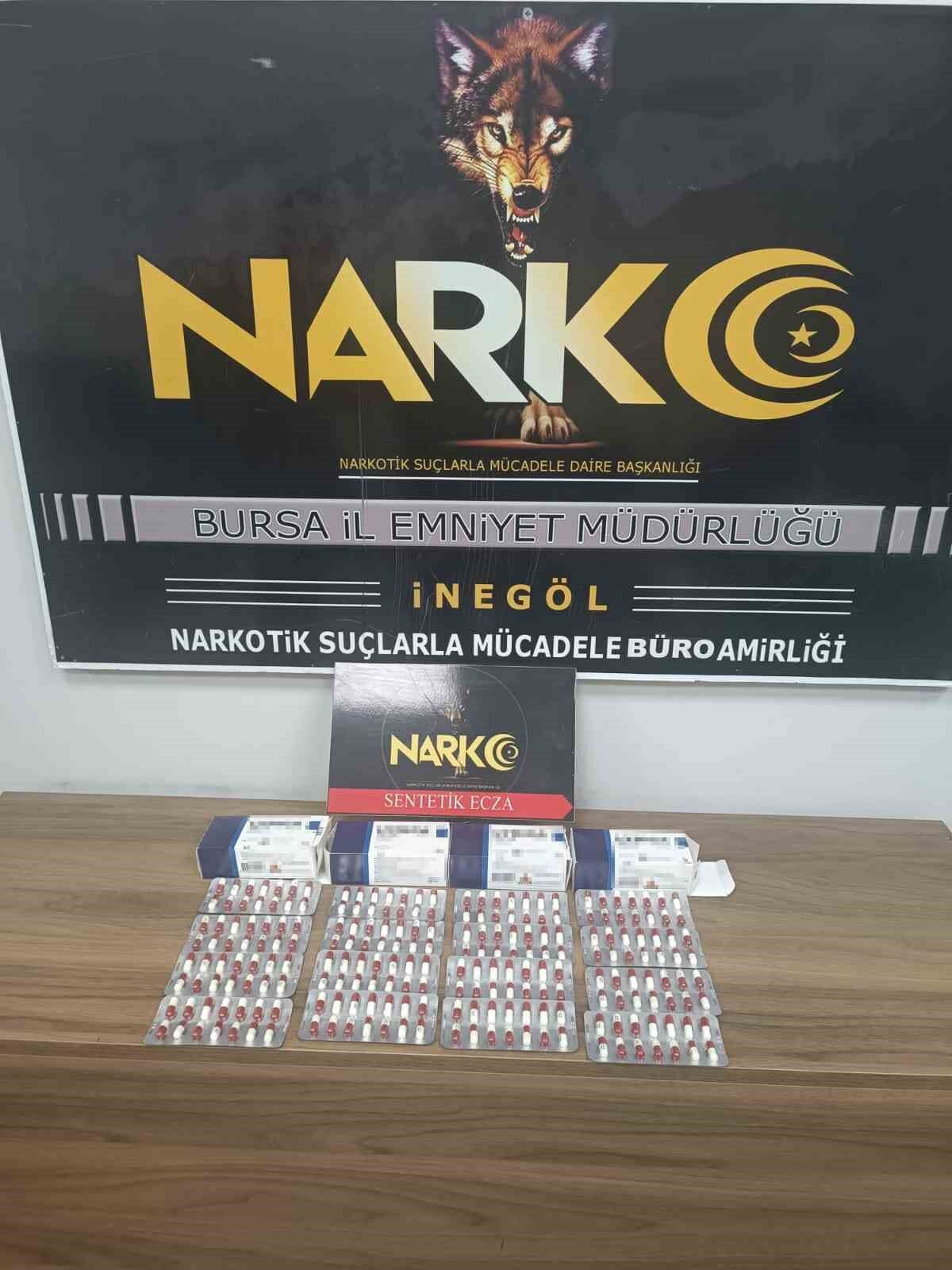 İnegöl'de operasyonla yakalandı, üzerinden çıkanlar şaşırttı