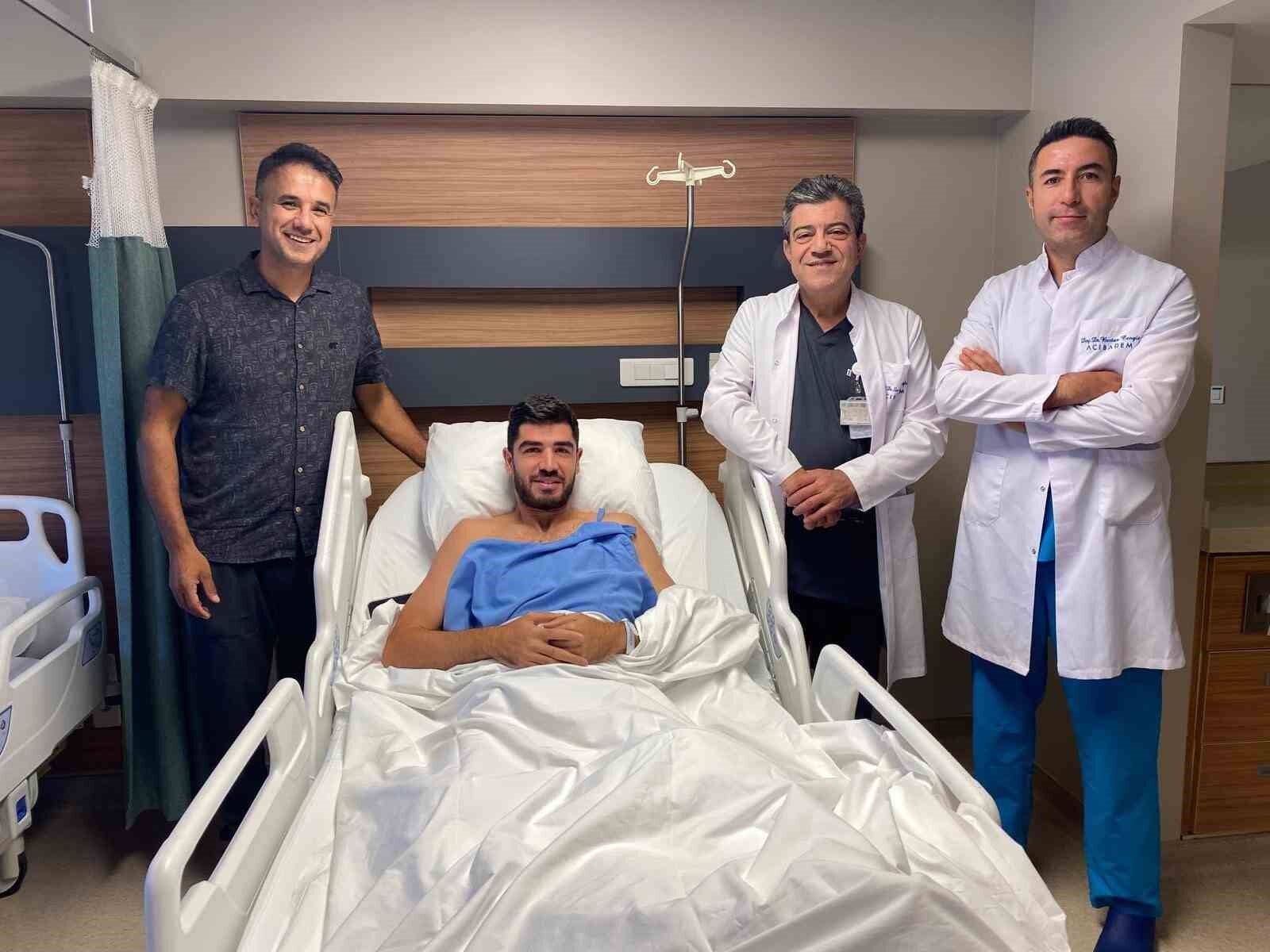 Kayserispor'da Fethi Özer ameliyat oldu