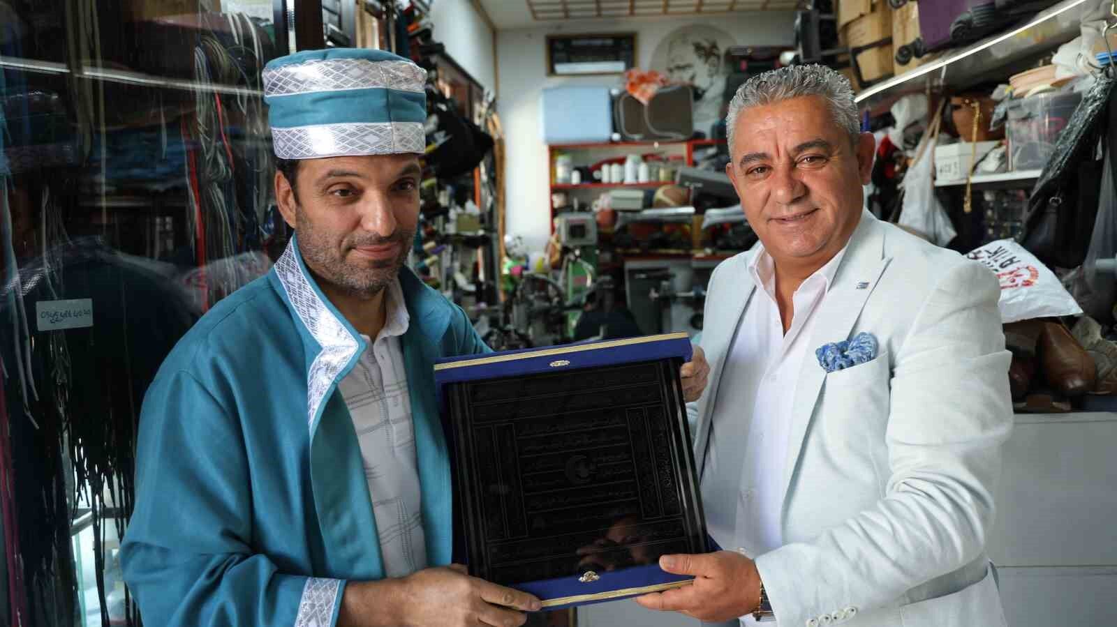 Kırşehir'de Ahilik kutlamalarında bir ilk: Engelli esnaf şed kuşandı