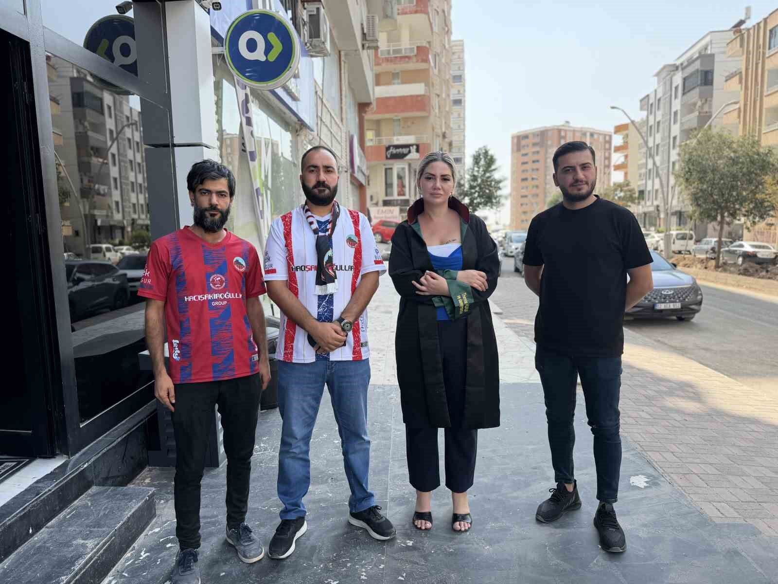 Mardin 1969 Spor taraftarlarından Kayserispor taraftarları hakkında suç duyurusu