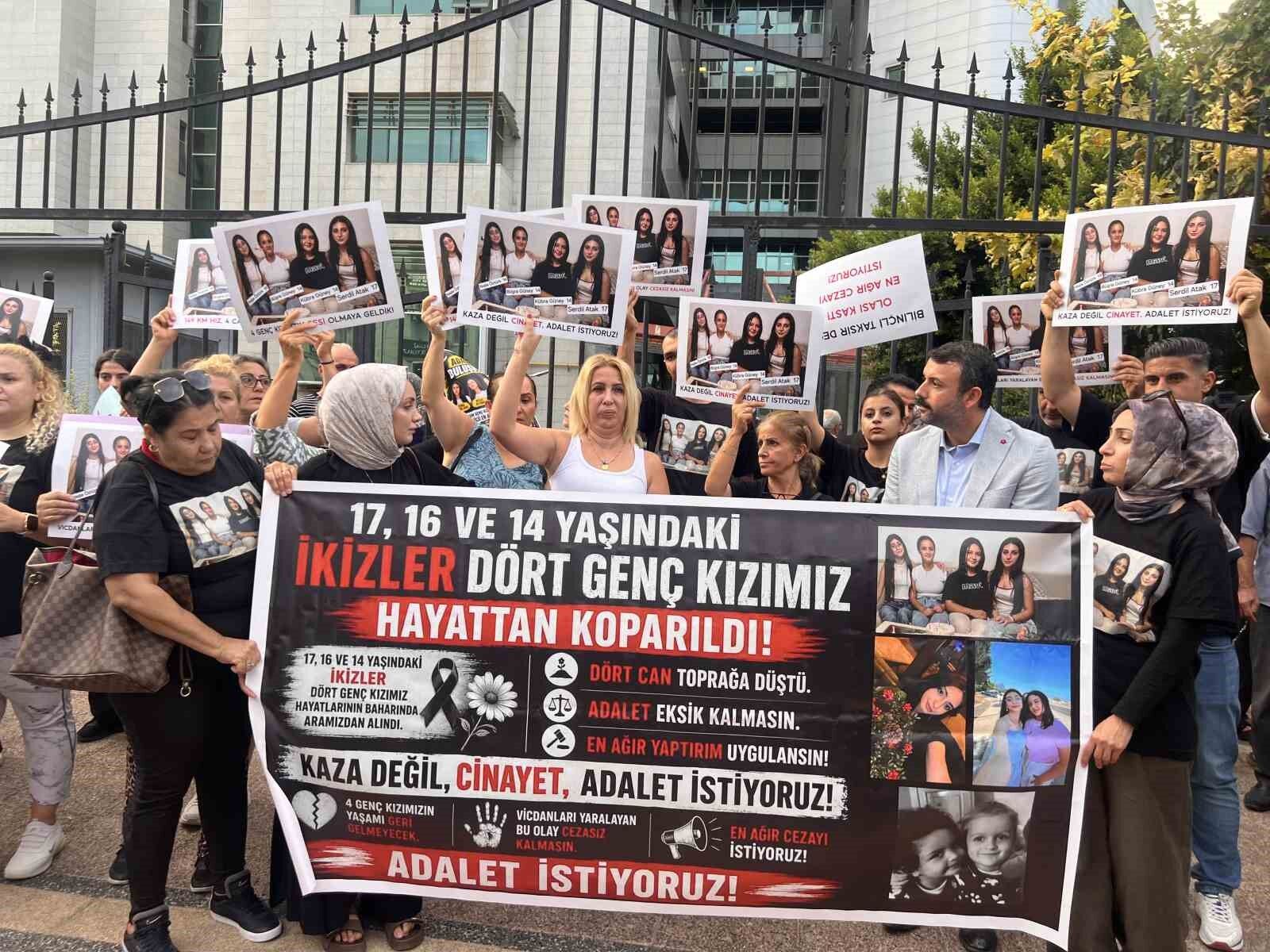 Mersin'de 4 kız çocuğunun öldüğü kazada sanık tahliyesini istedi