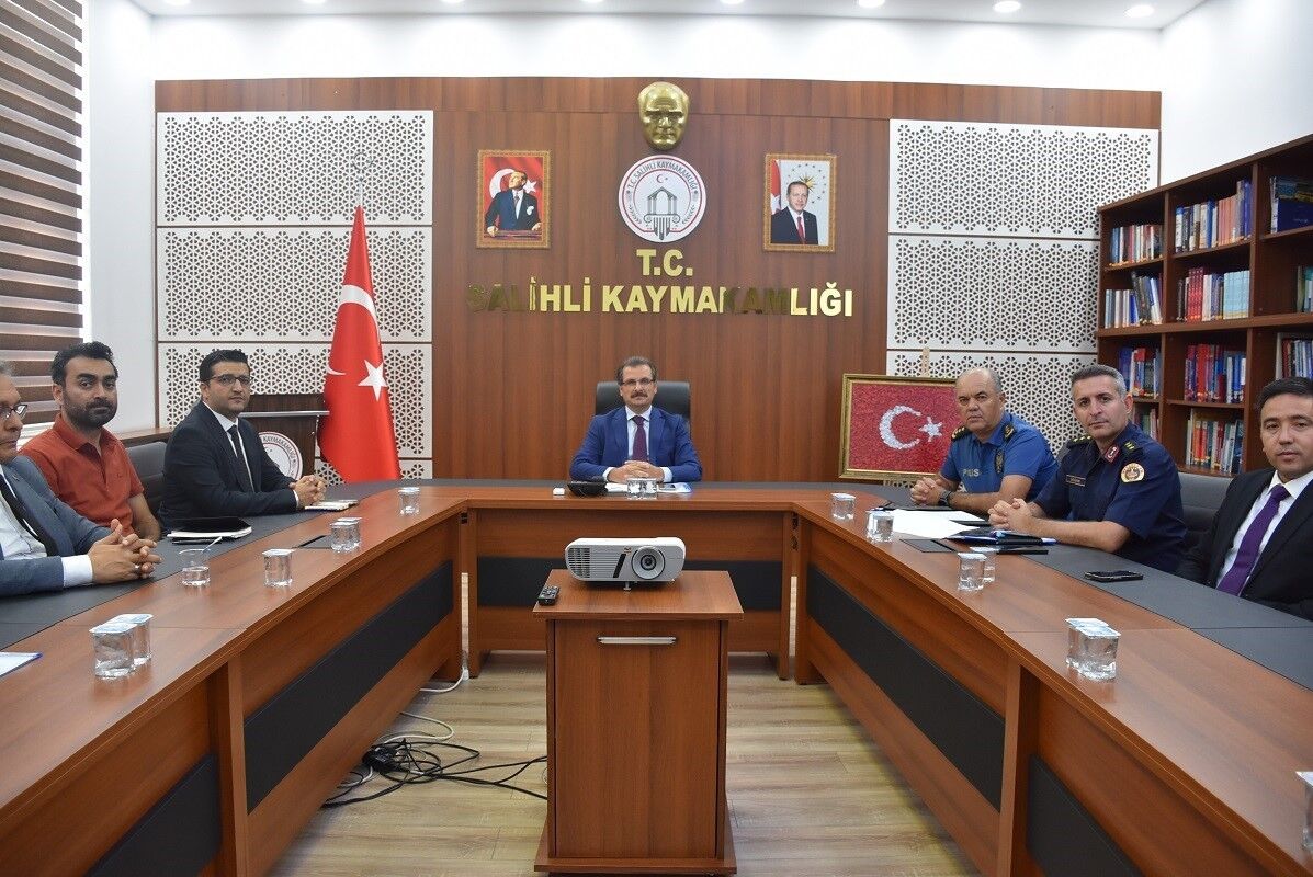 Salihli'de üniversite güvenliği için toplantı