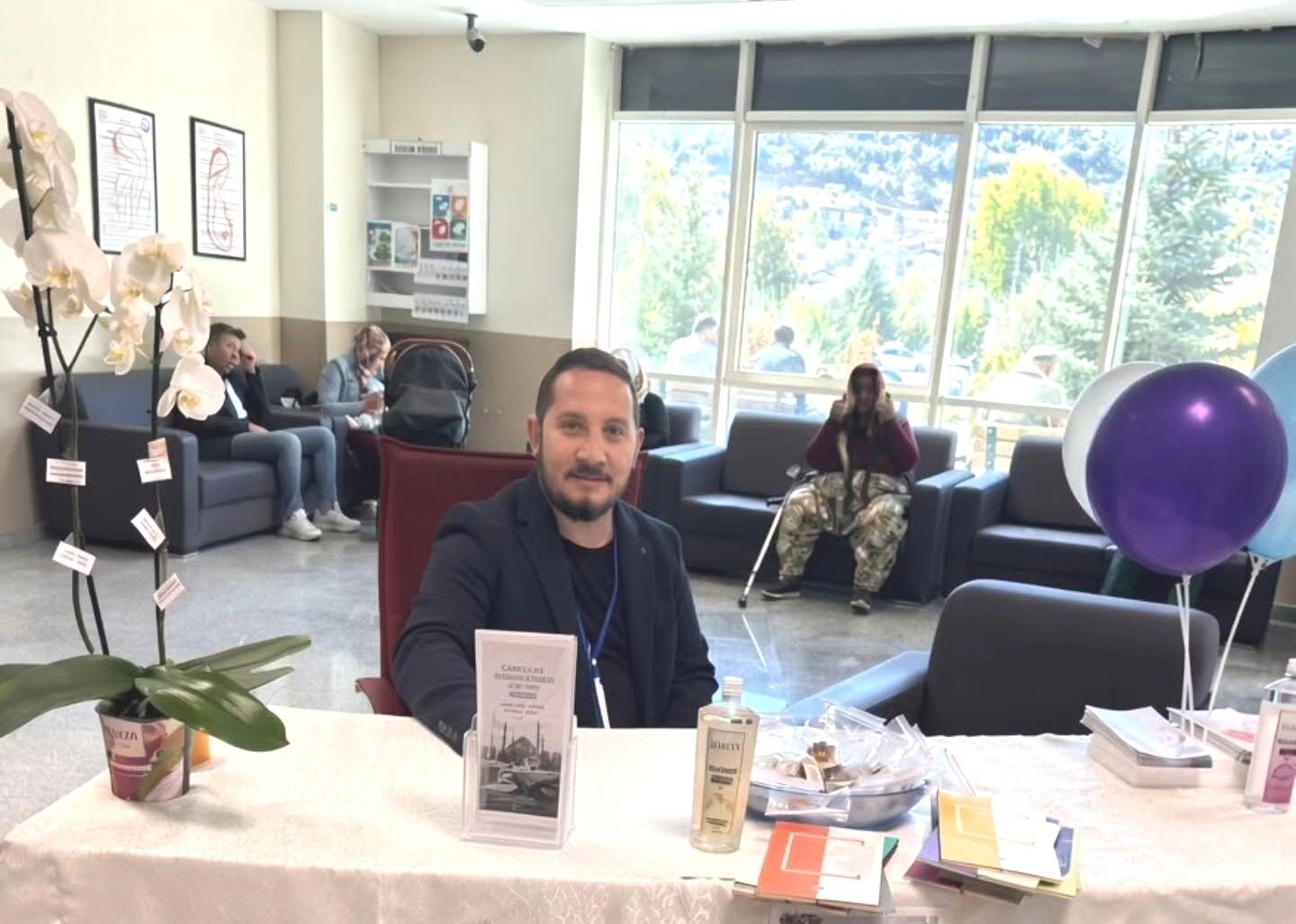 Simav'da hastanede manevi rehberlik hizmeti tanıtıldı