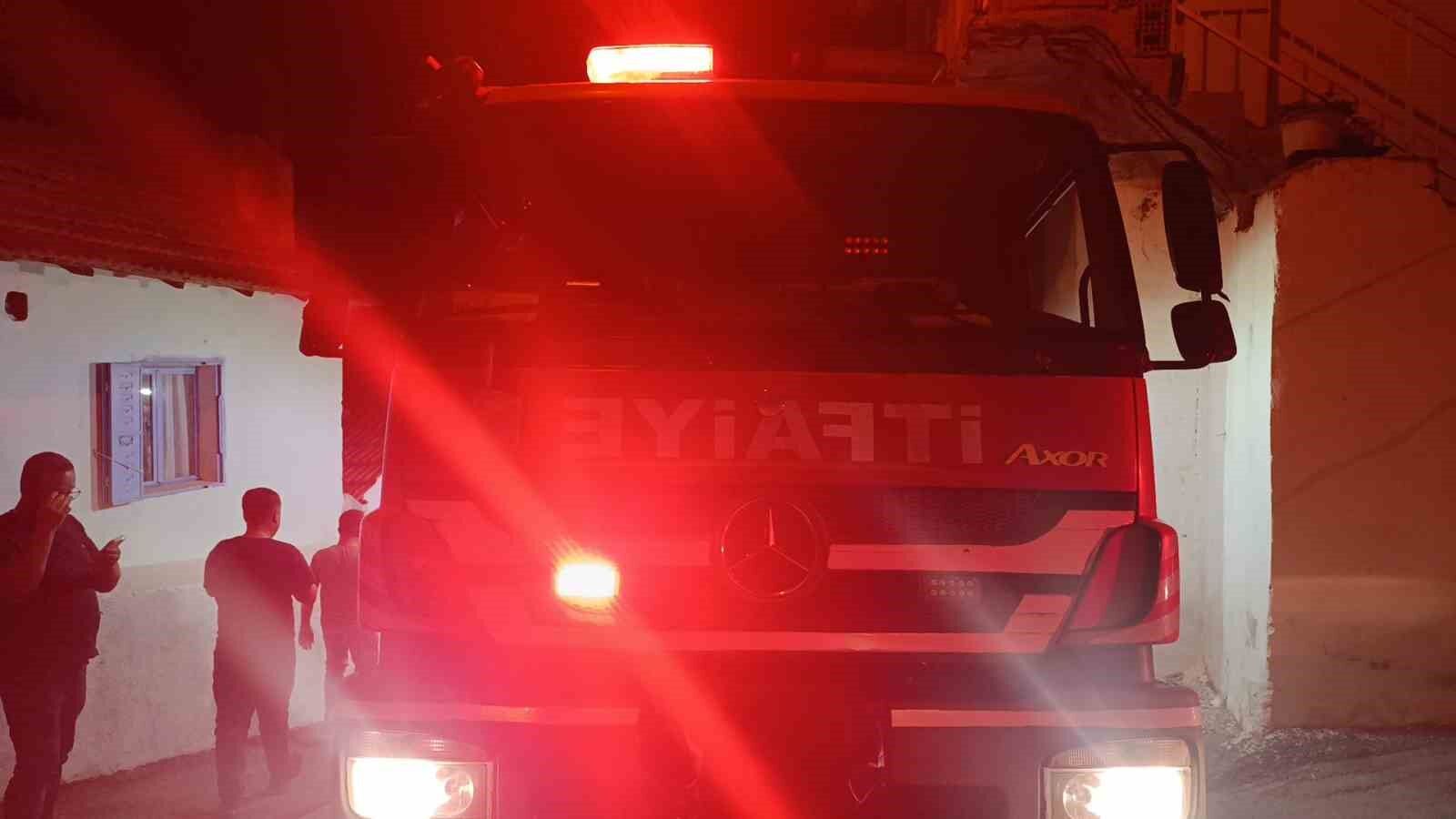 Söke'de zirai alan yangını