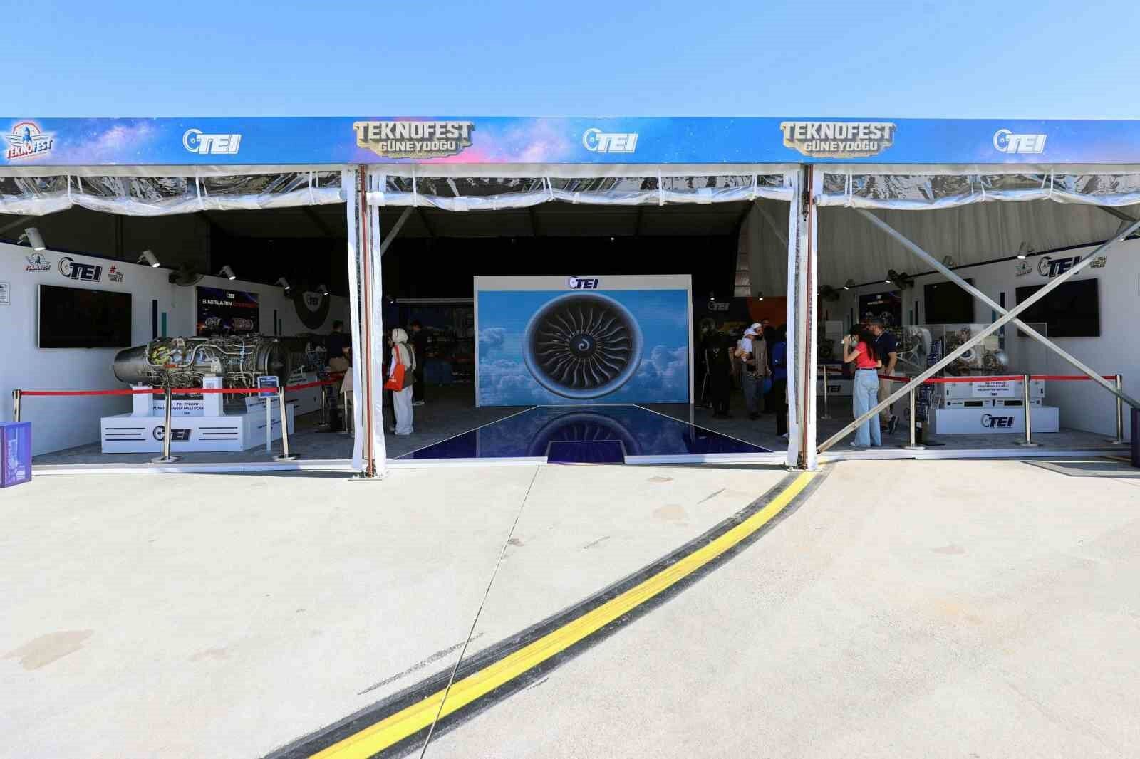 TEI, millî havacılık motorlarıyla TEKNOFEST Güneydoğu Şanlıurfa'da