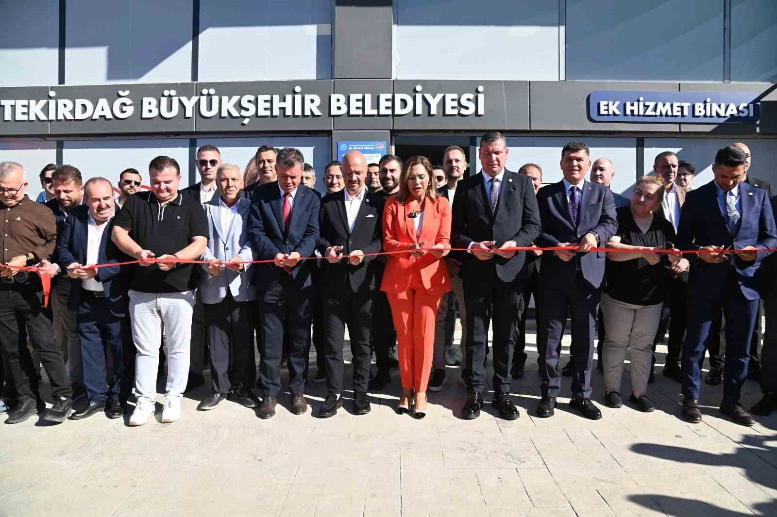 Tekirdağ Büyükşehir'den Ergene'ye çifte yatırım