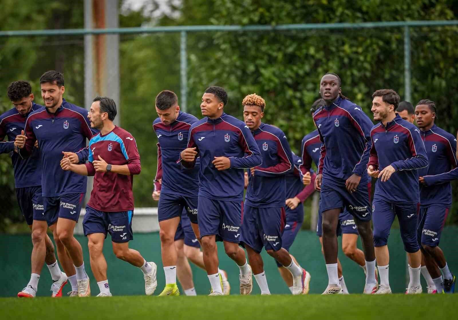 Trabzonspor'da Galatasaray maçı öncesi sevindiren gelişme