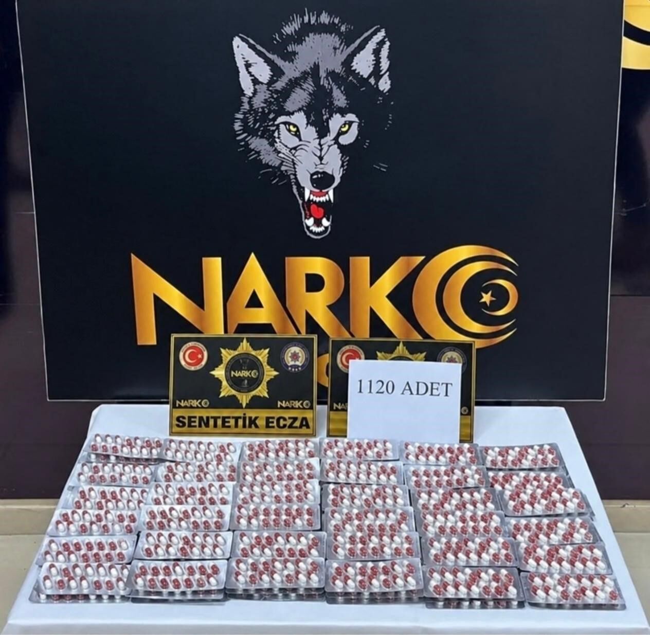 Yozgat'ta bin 120 adet uyuşturucu hap ele geçirildi, 1 kişi tutuklandı