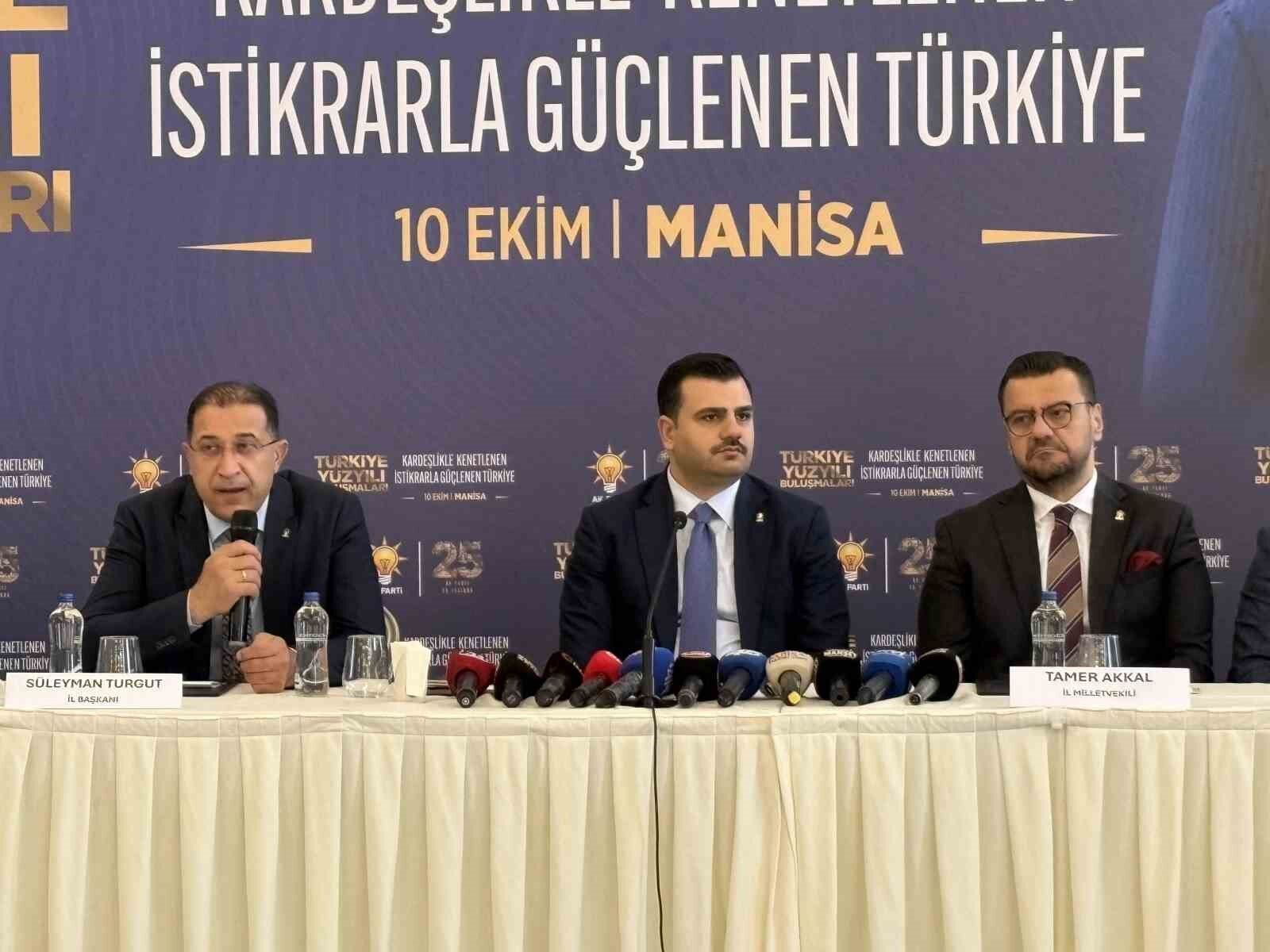 AK Parti'li İnan muhalefeti hedef aldı