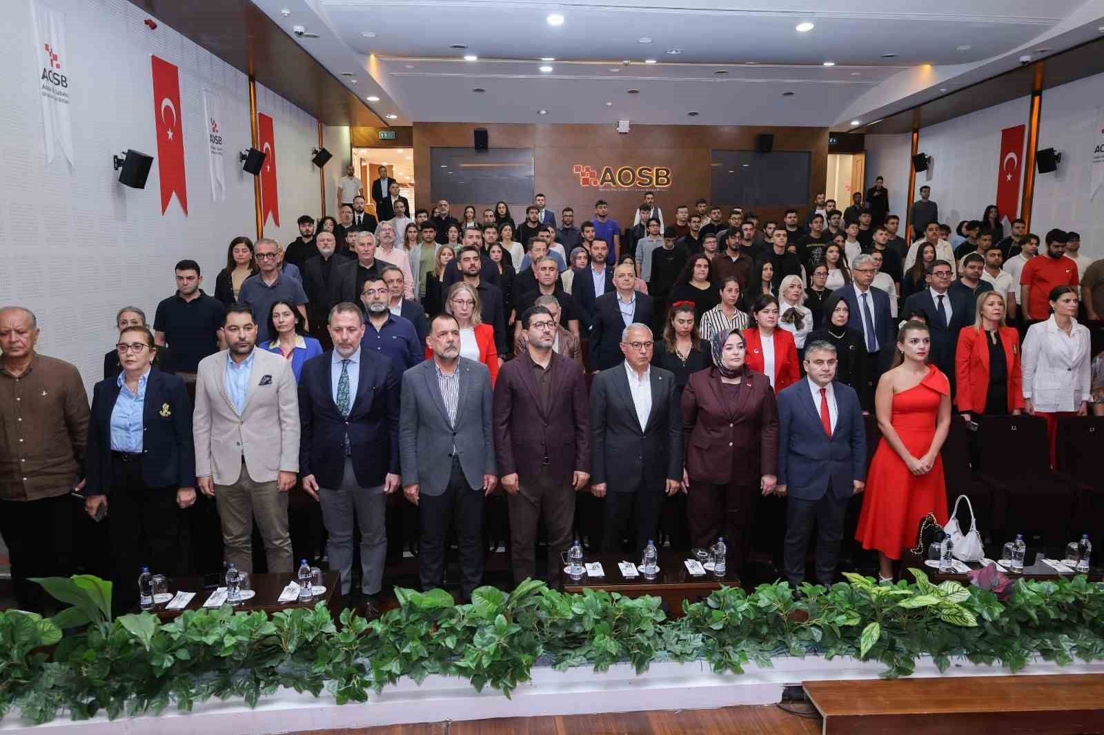 AOSB'de 'Cumhuriyetin İlk Yıllarında Adana ve Sanayi' etkinliği