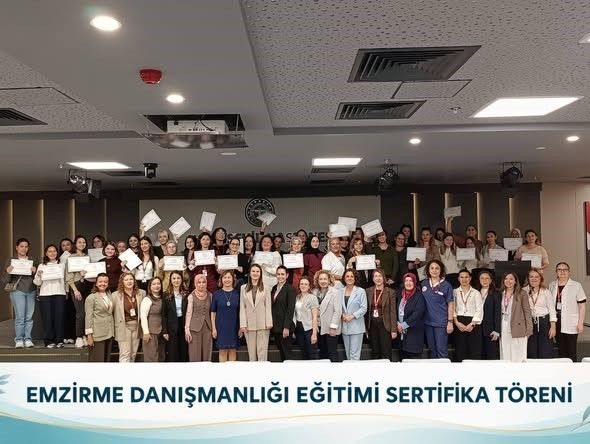 Aydın Şehir Hastanesi'nde emzirme danışmanlığı eğitimi tamamlandı