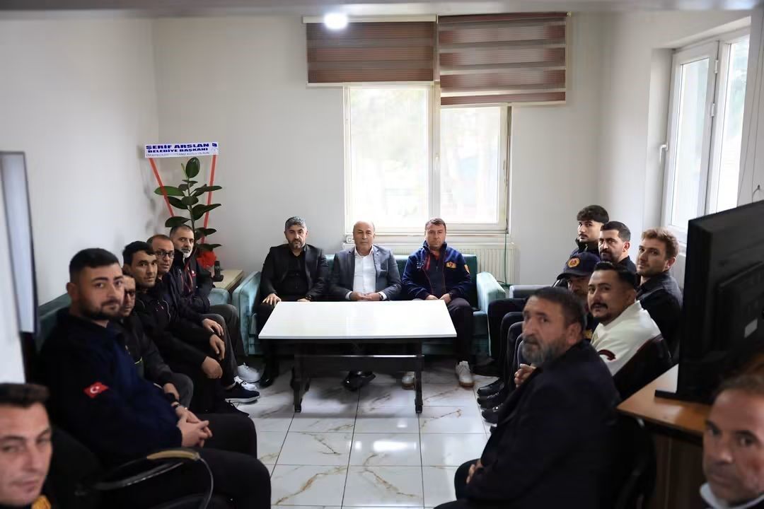 Başkanı Arslan itfaiyecilerin haftasını kutladı