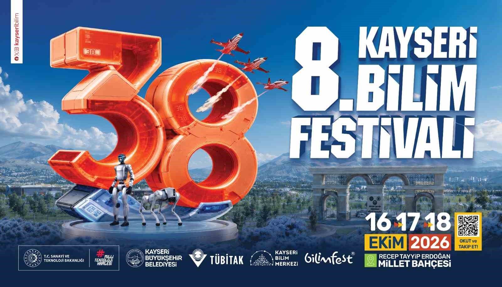BİLİMFEST Kayseri'de havacılık ve gökyüzü şöleni yaşanacak