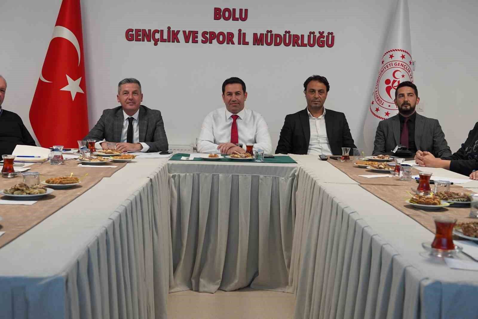 Bolu'da okul sporları için yeni sezon planlaması yapıldı
