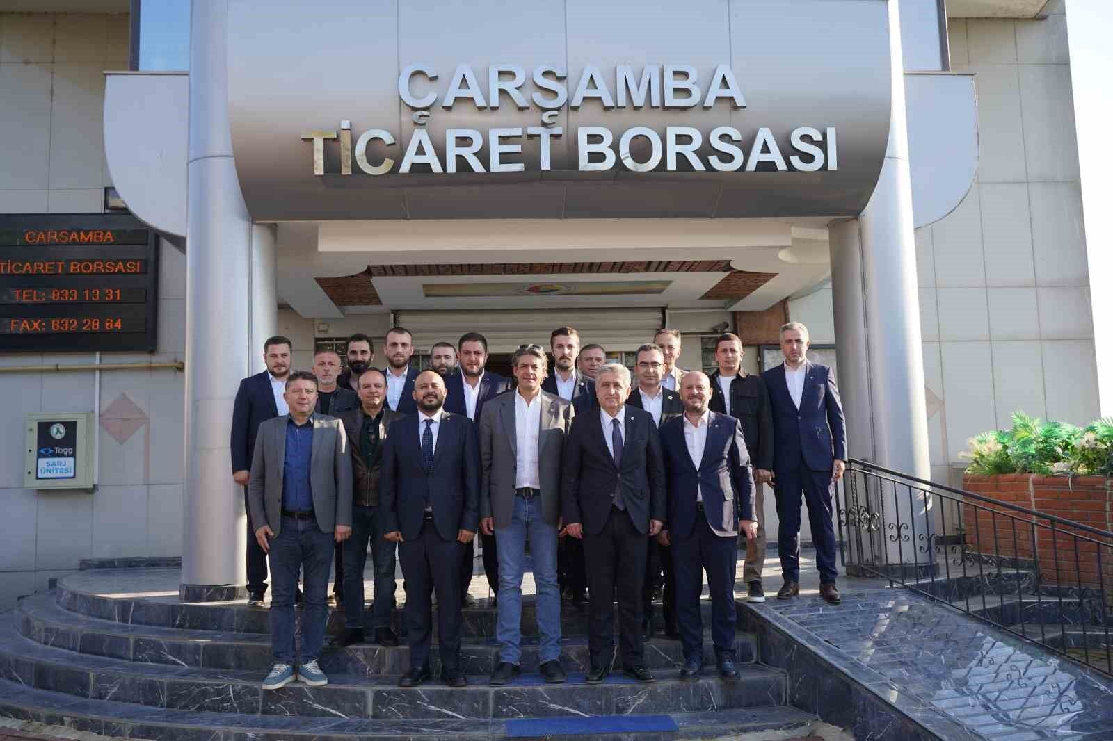 Çarşamba Ticaret Borsası'nda tarım ve bölge ekonomisi görüşüldü