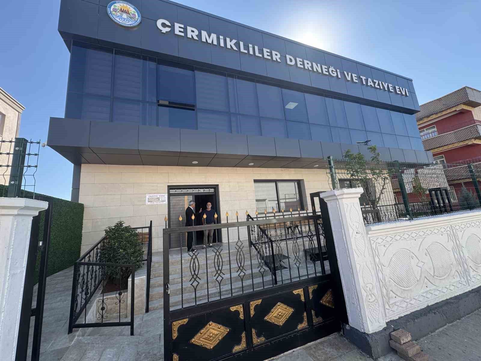 Çermikliler Derneği ve Yas Evi hizmete girdi