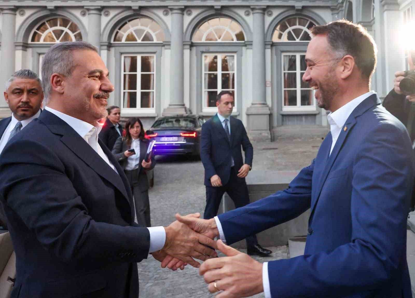 Dışişleri Bakanı Fidan Belçika'da