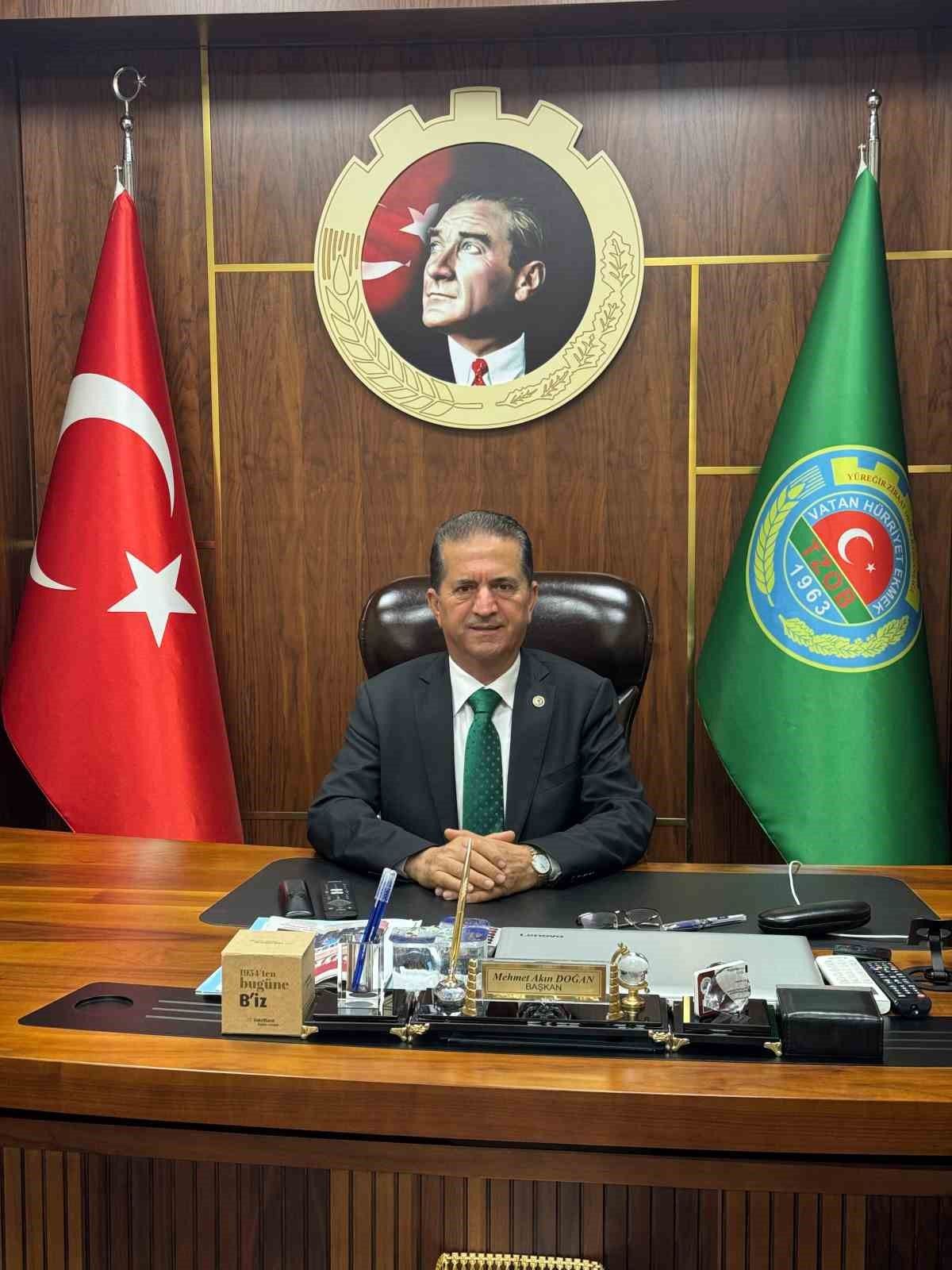 Doğan: 'Tarım kredisi üst limitleri son üç yılda gerçekleşen enflasyon dikkate alınarak güncellenmeli'