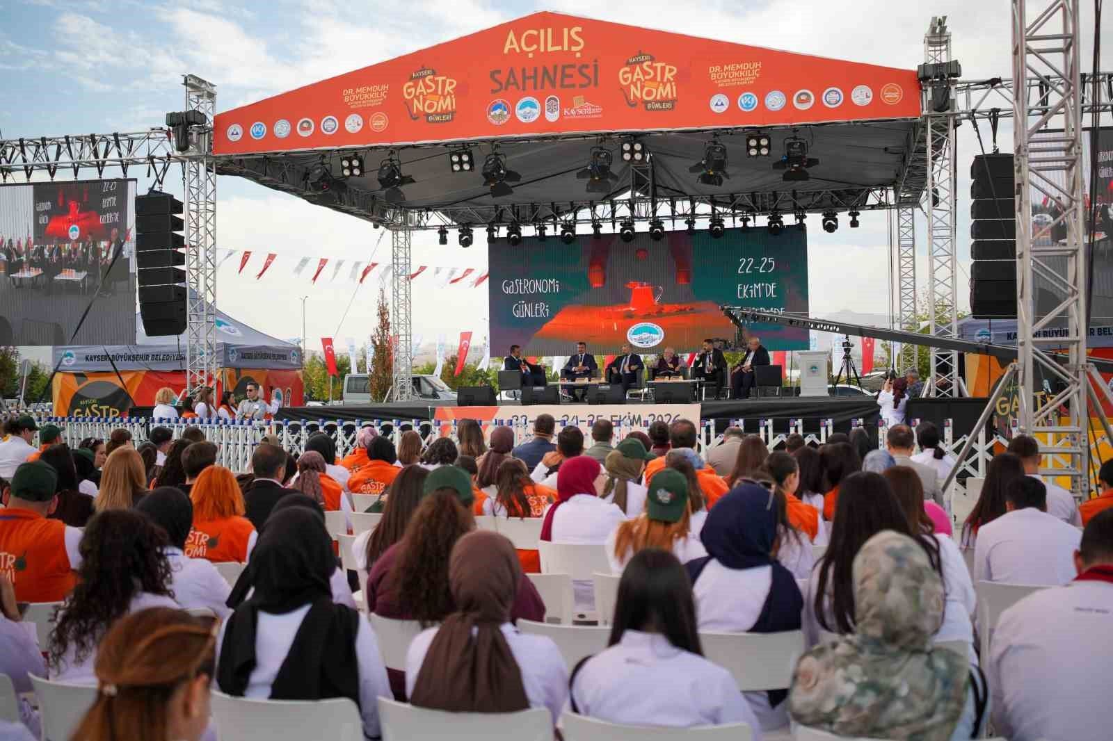 Dördüncü Kayseri Gastronomi günleri, lezzeti ve kültürel mirasıyla ses getirdi