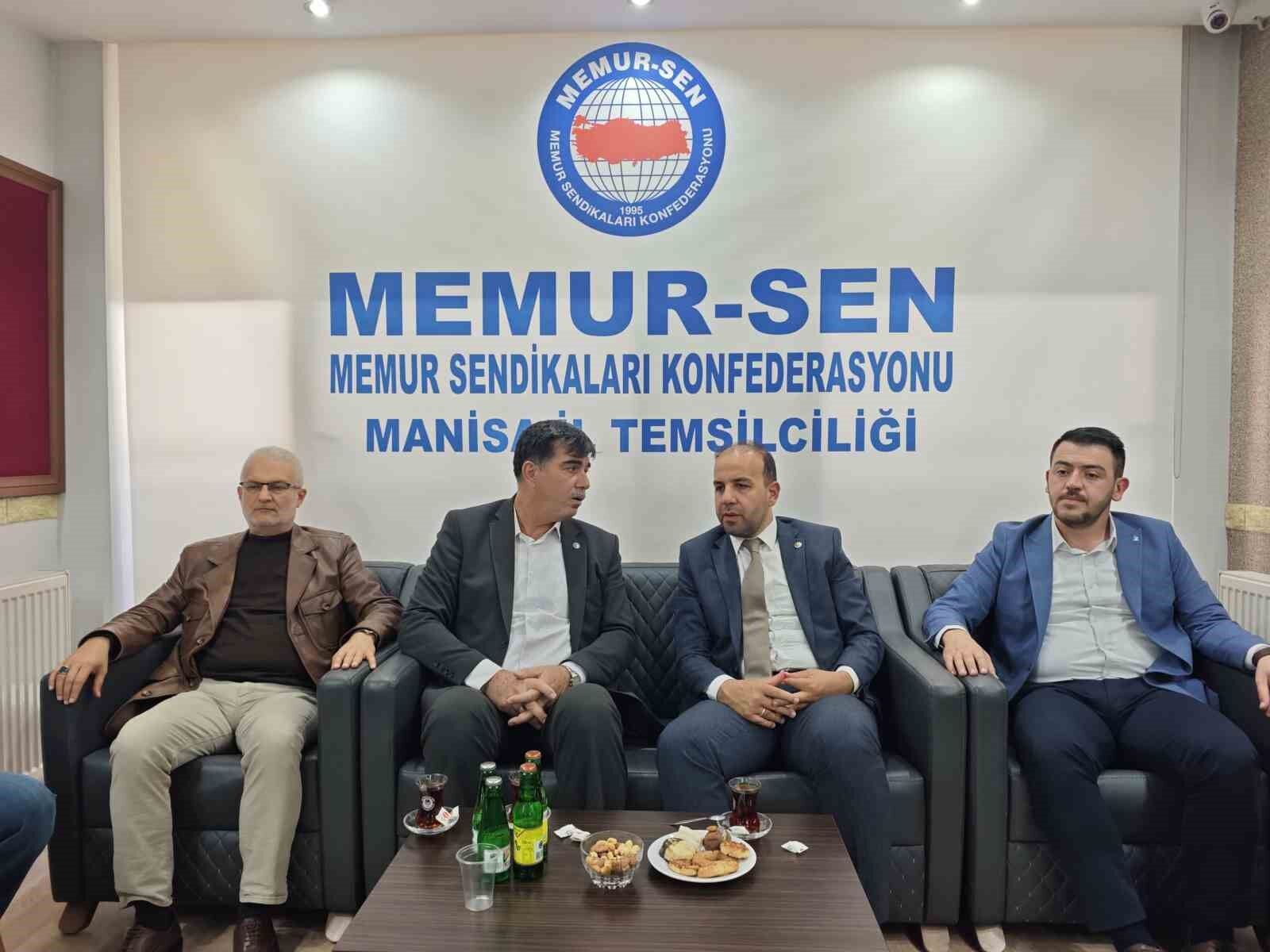 Gültekin'den Memur-Sen'e ziyaret