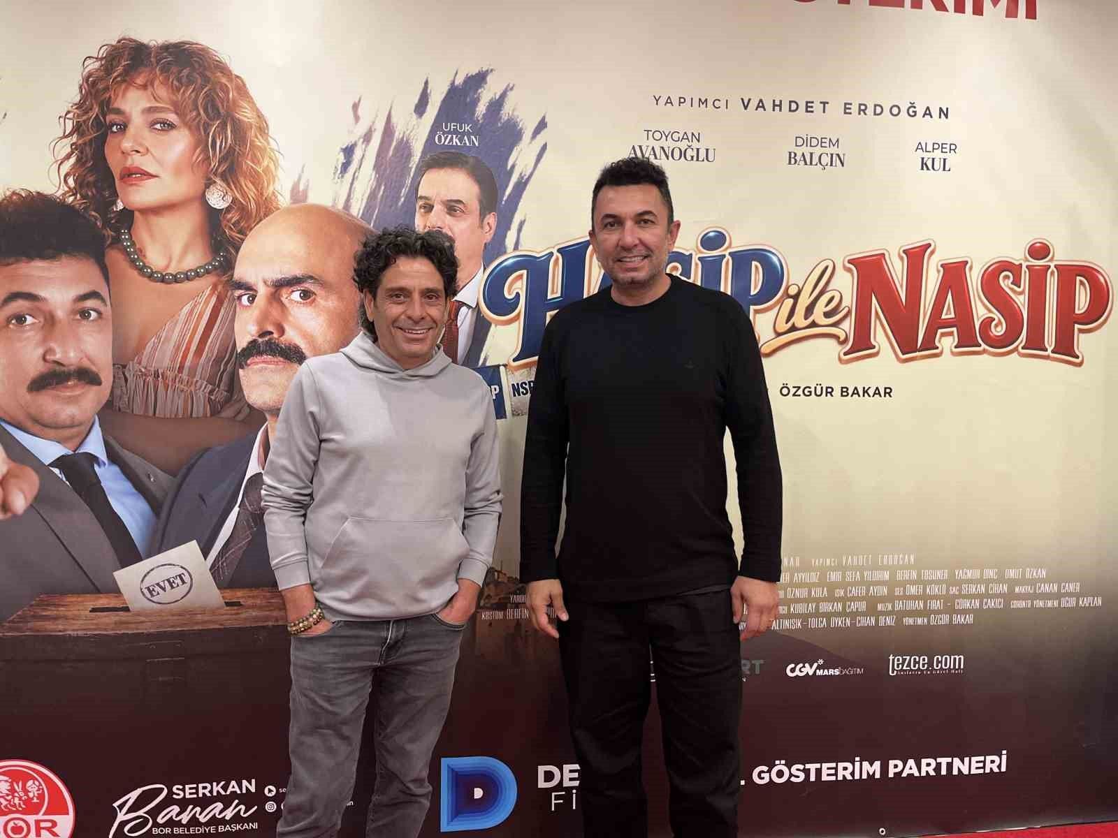 'Hasip ile Nasip' filminin galası Bor'da gerçekleştirildi