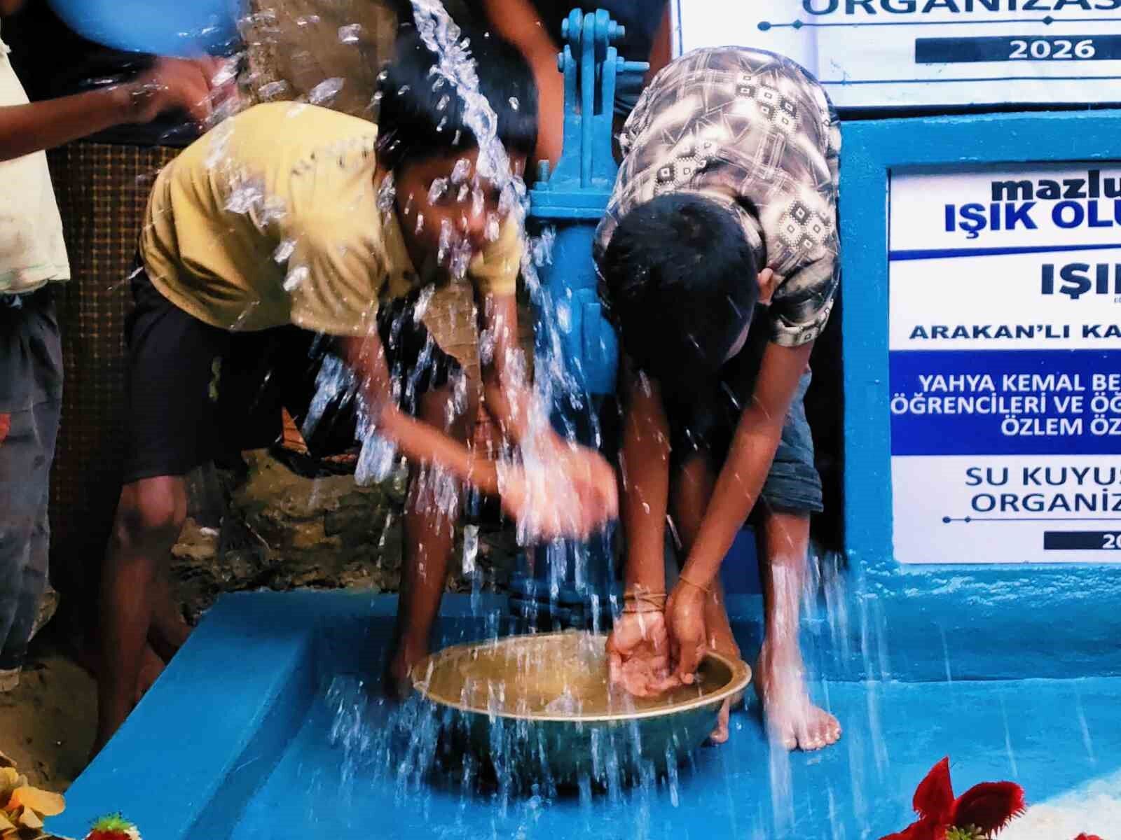 Kayserili küçükler Arakan'a 'bir damla su' oldu