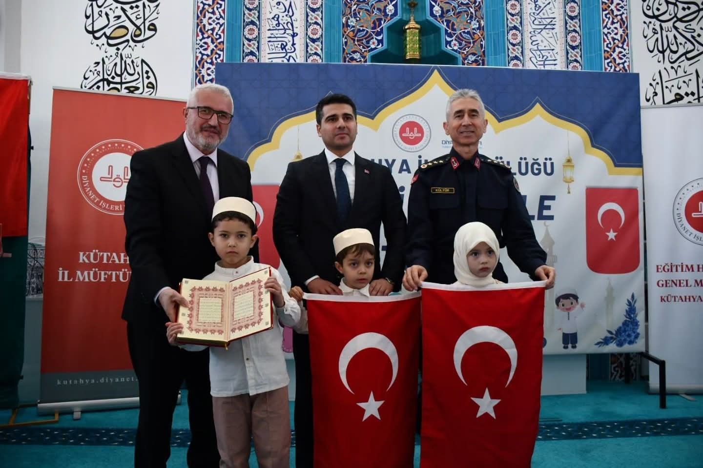 Kütahya'da minik öğrenciler Bed-i Besmele heyecanı yaşadı