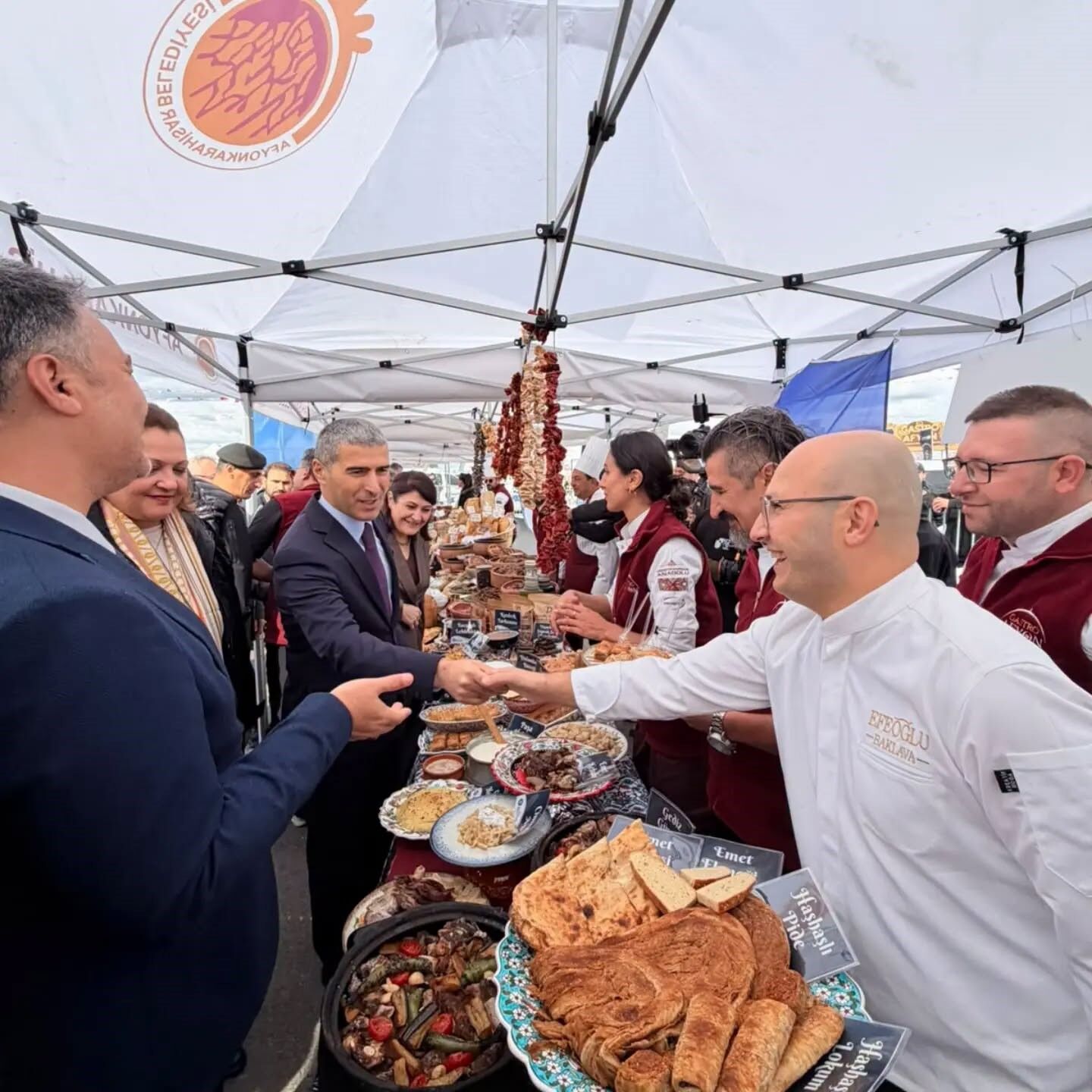 Kütahya'nın coğrafi işaretli lezzetleri Afyon Gastronomi Festivali'nde tanıtıldı