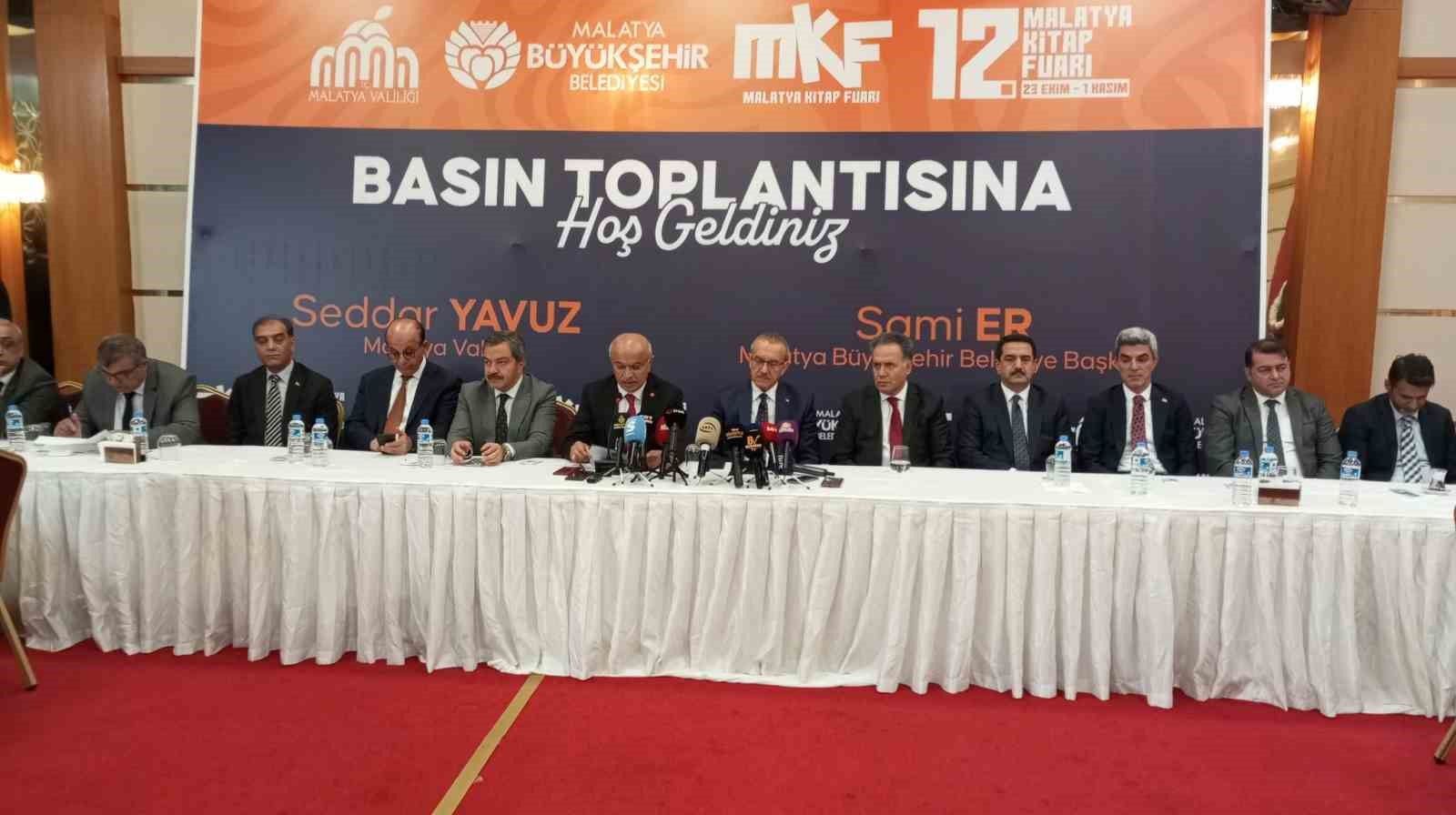 Malatya Kitap Fuarı 23 Ekim'de kapılarını açıyor