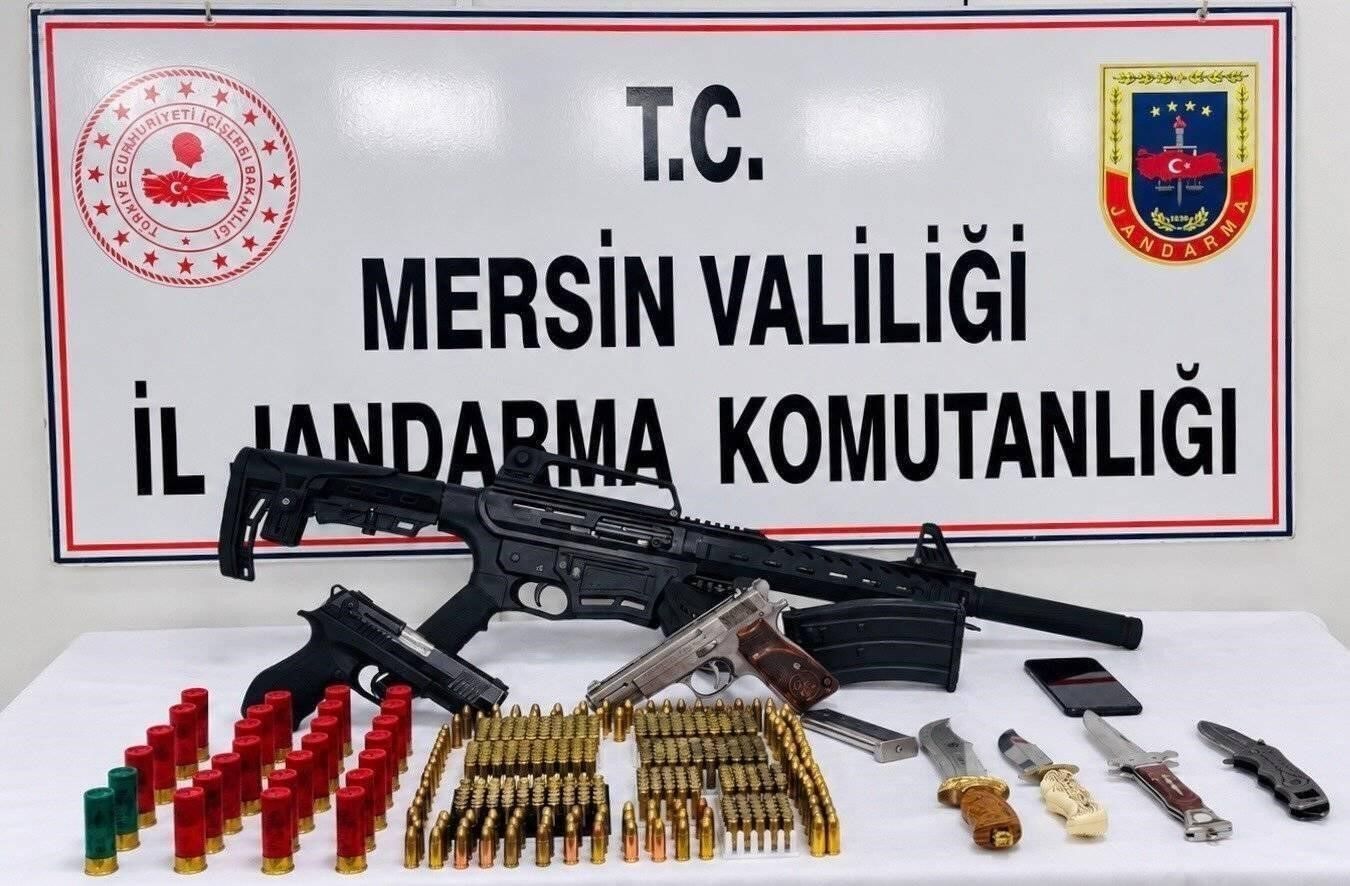 Mersin'de silah kaçakçılığı operasyonu: 1 tutuklama
