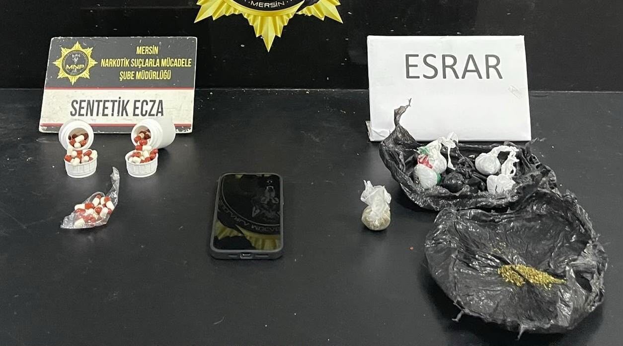 Mersin'de uyuşturucu operasyonu: 1 tutuklama