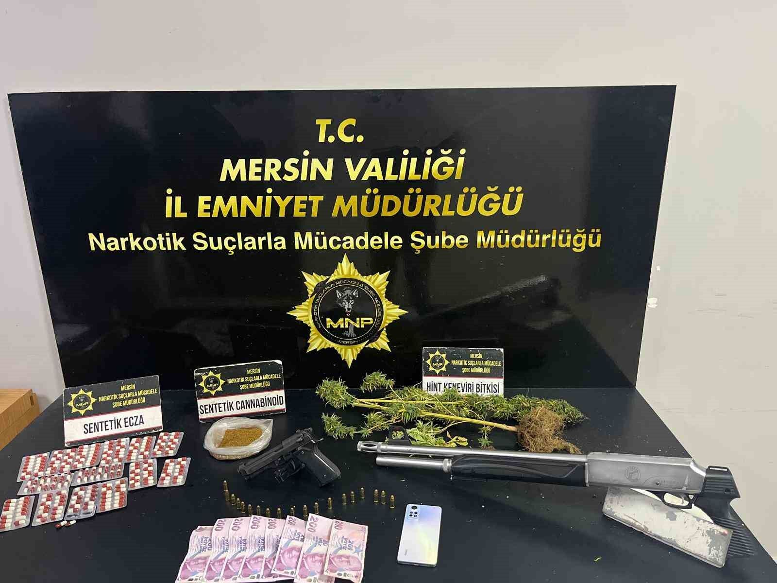 Mersin'de uyuşturucu operasyonu: 6 şüpheli tutuklandı
